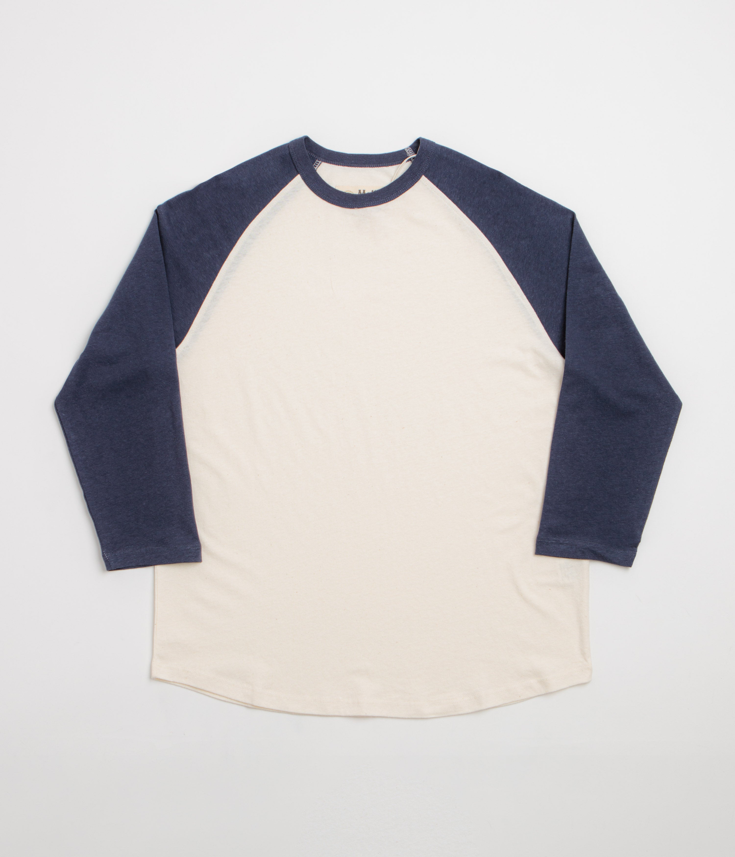 Mollusk Hemp Baseball T-Shirt - Navy