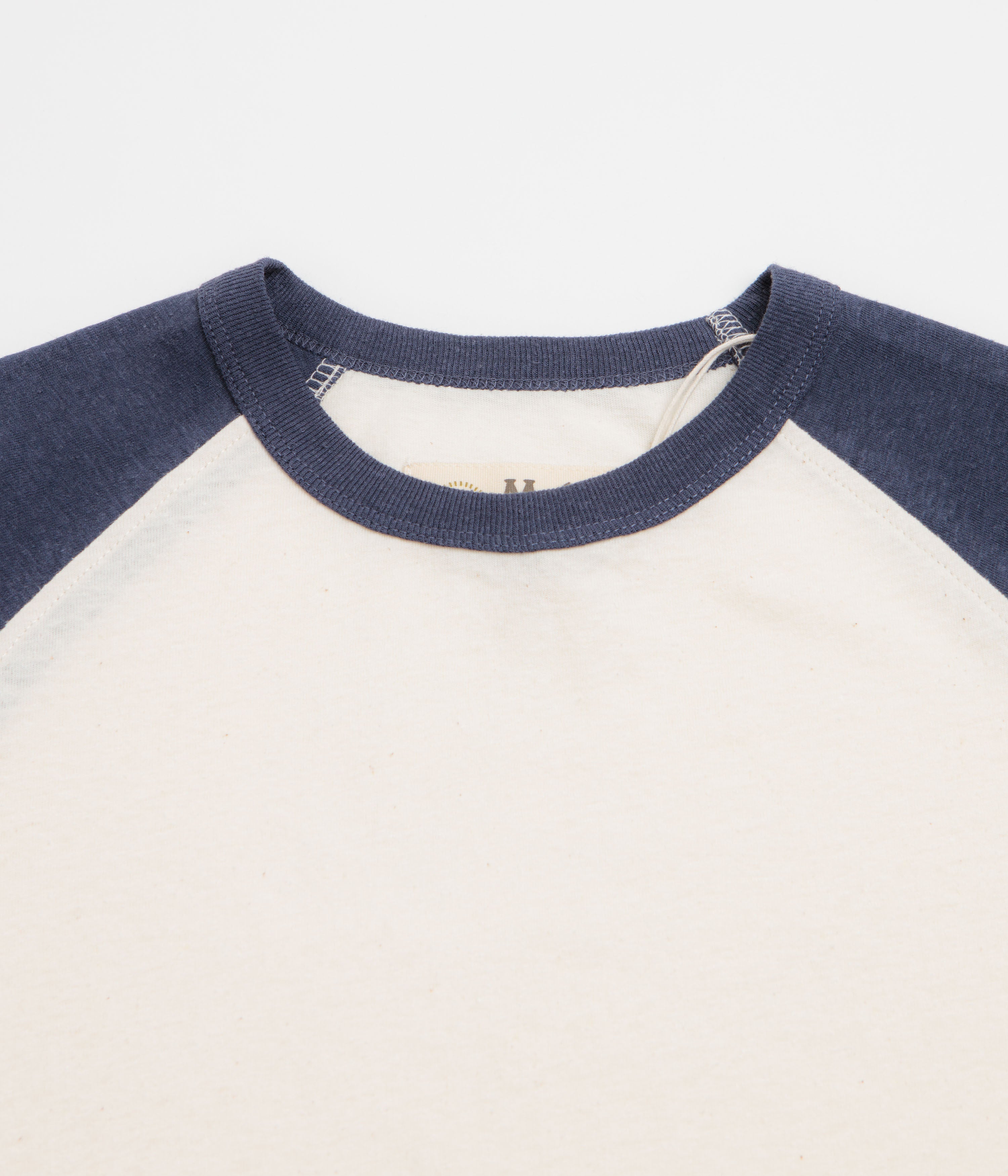Mollusk Hemp Baseball T-Shirt - Navy