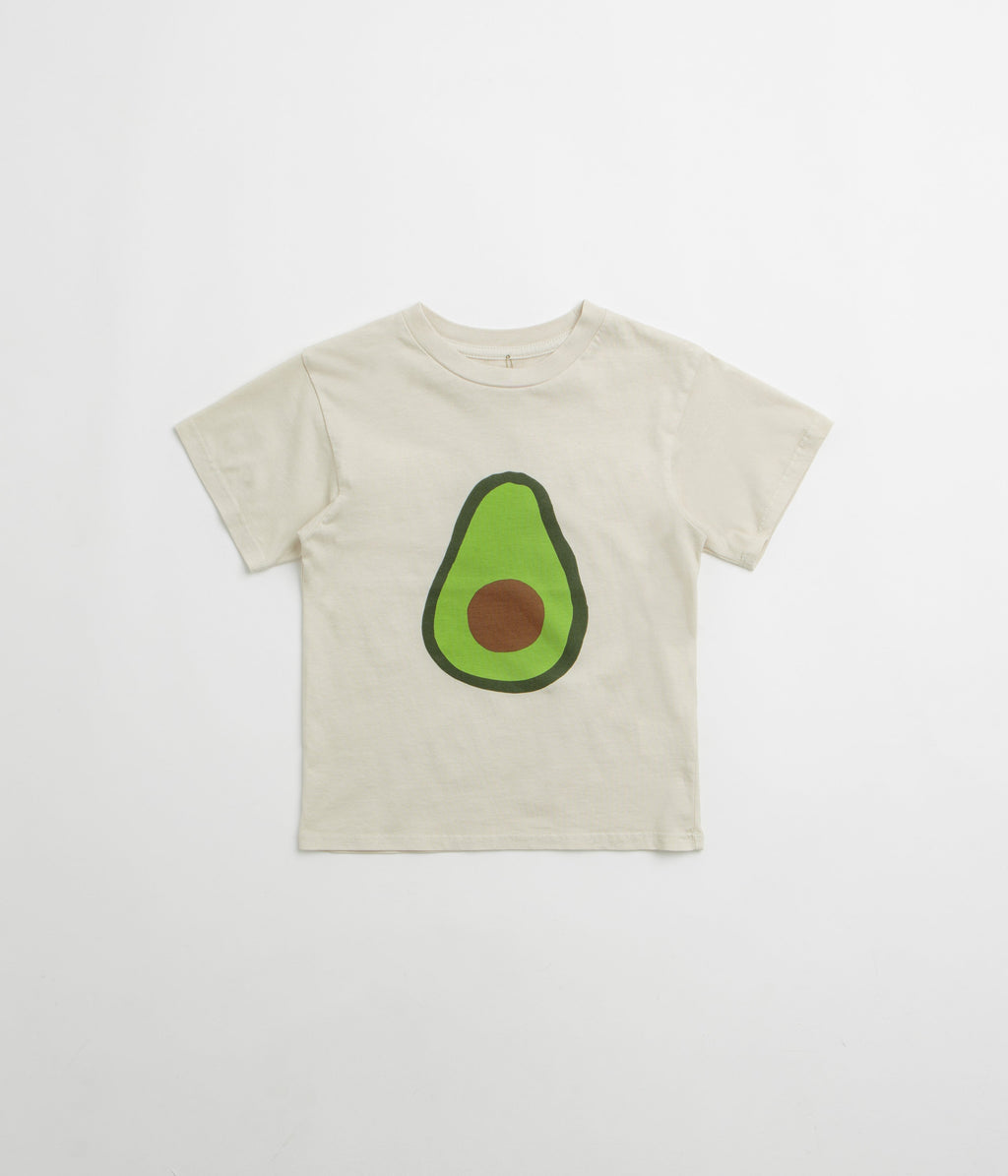 Mollusk Kids Avocado T-Shirt - Fog