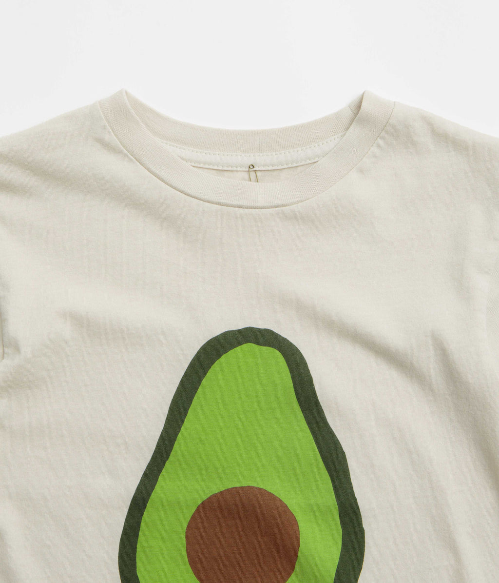 Mollusk Kids Avocado T-Shirt - Fog