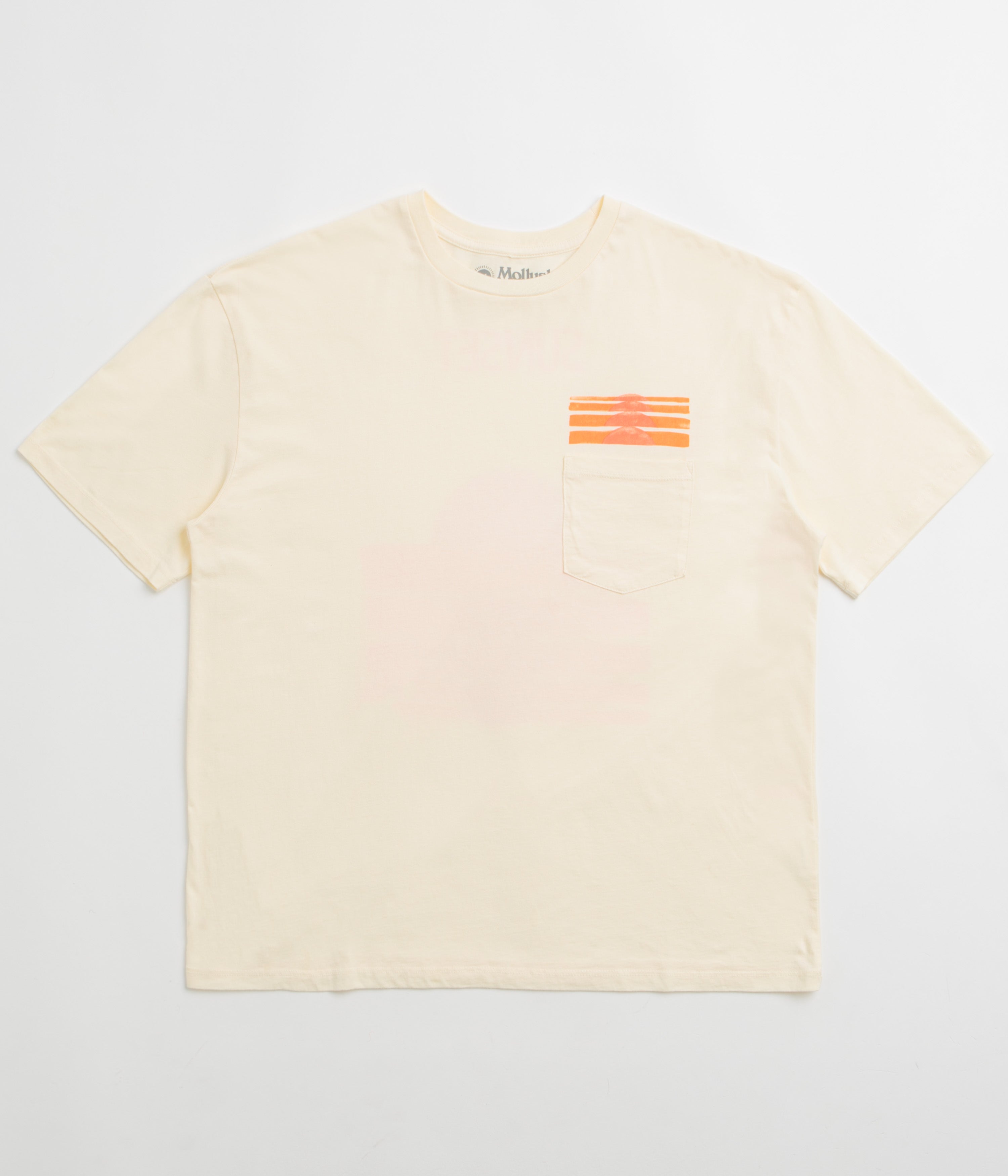 Mollusk Sinking Sunset T-Shirt - Natural