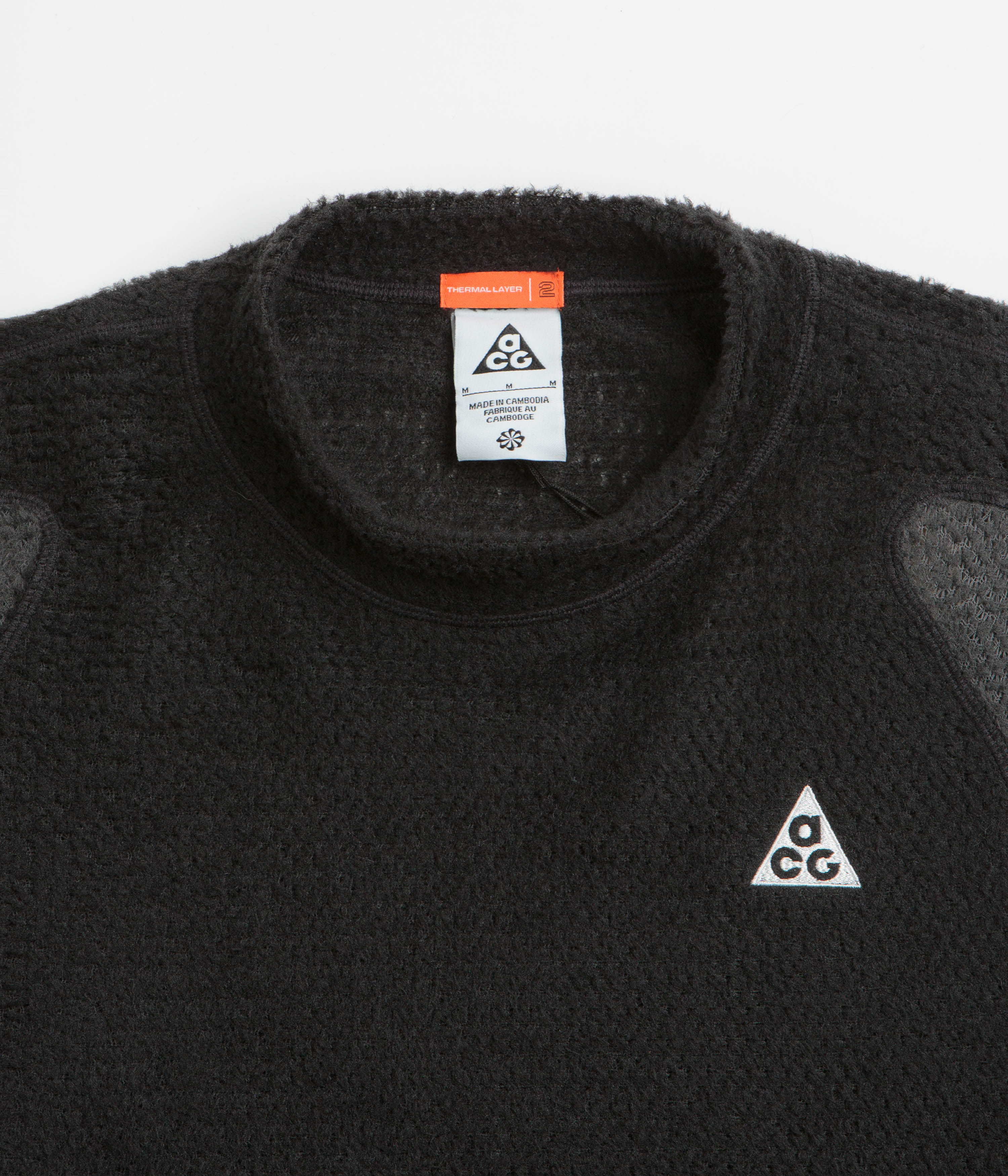 Nike ACG Lichen Crewneck Sweatshirt - Black / Anthracite / Cool Grey / Summit White