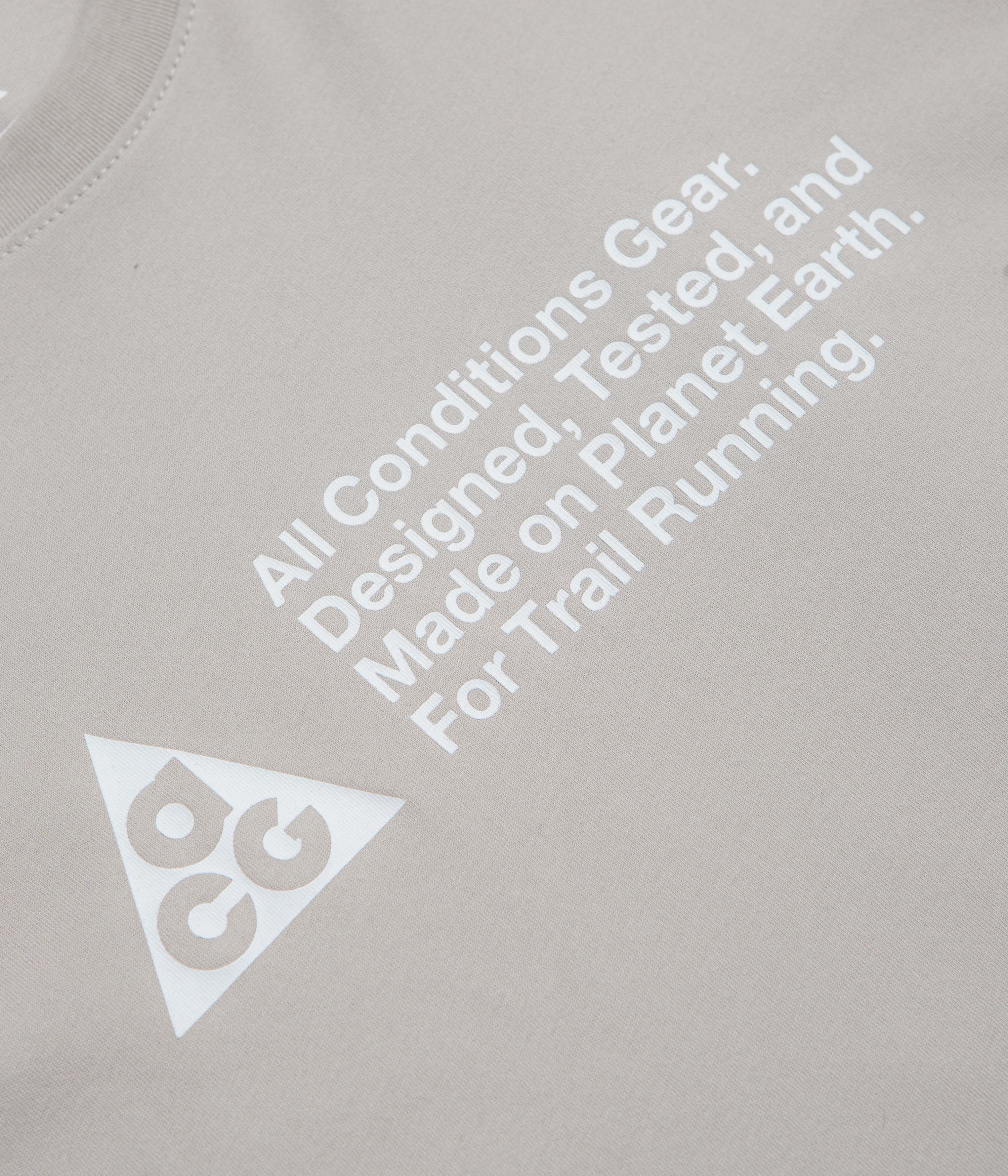 Nike ACG Trail Logo T-Shirt - College Grey