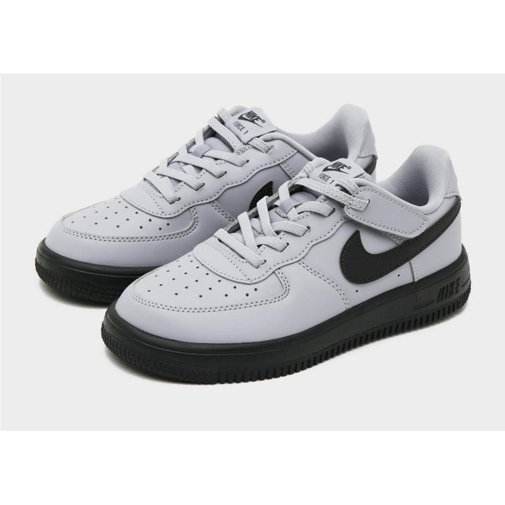 Nike Force 1 Low Easyon Wolf Grey Dark Smoke Grey (Ps)