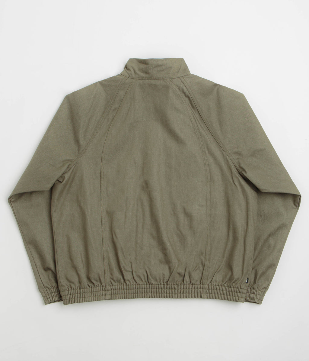 Nike SB Denim Track Jacket - Medium Olive / White