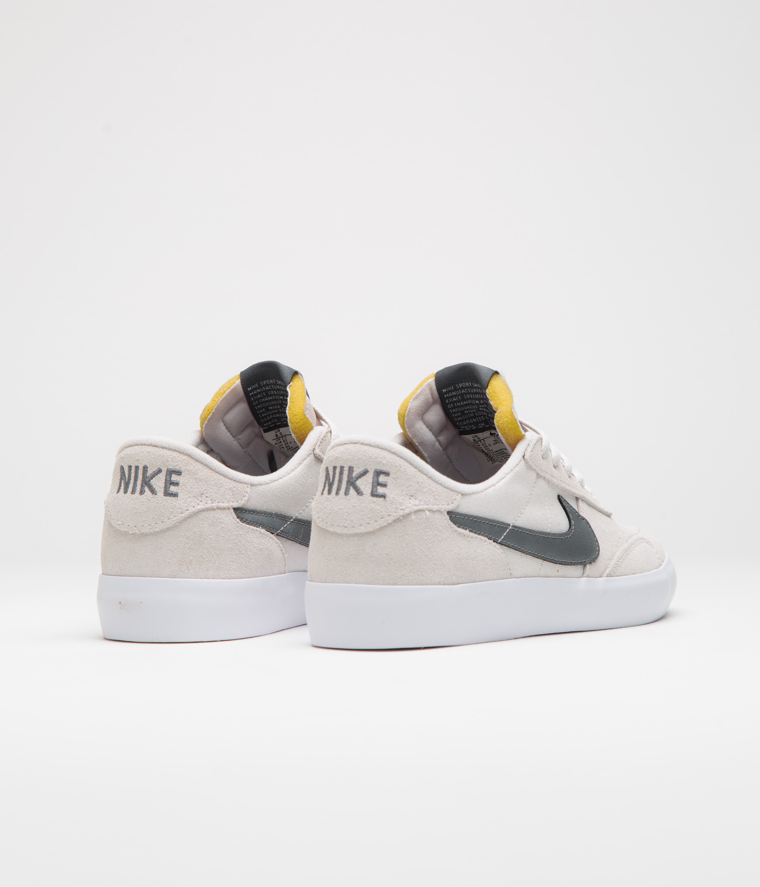Nike SB Heritage Vulc Shoes - Vast Grey / Iron Grey - Vast Grey - White