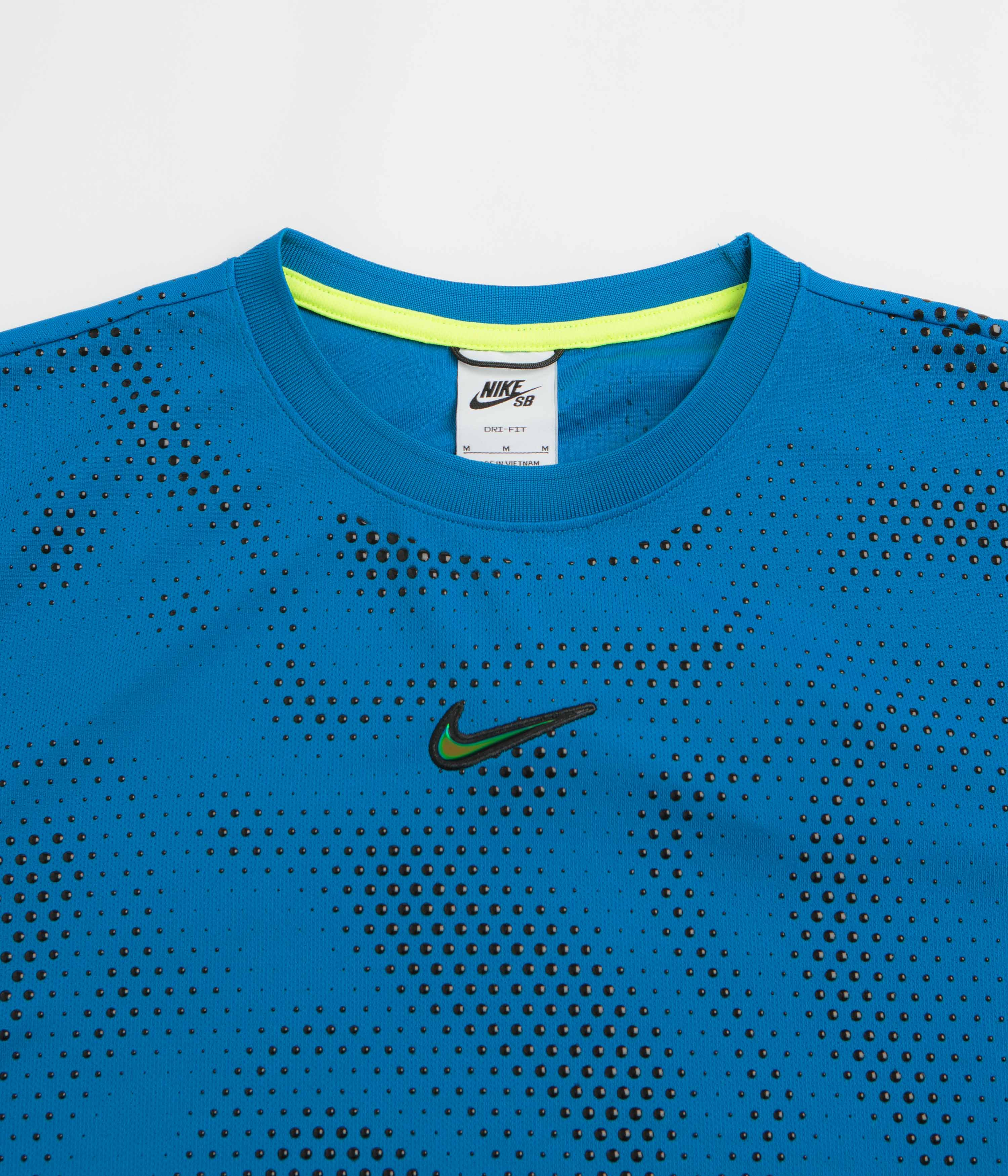 Nike SB Ishod Jersey - Brilliant Blue / Black