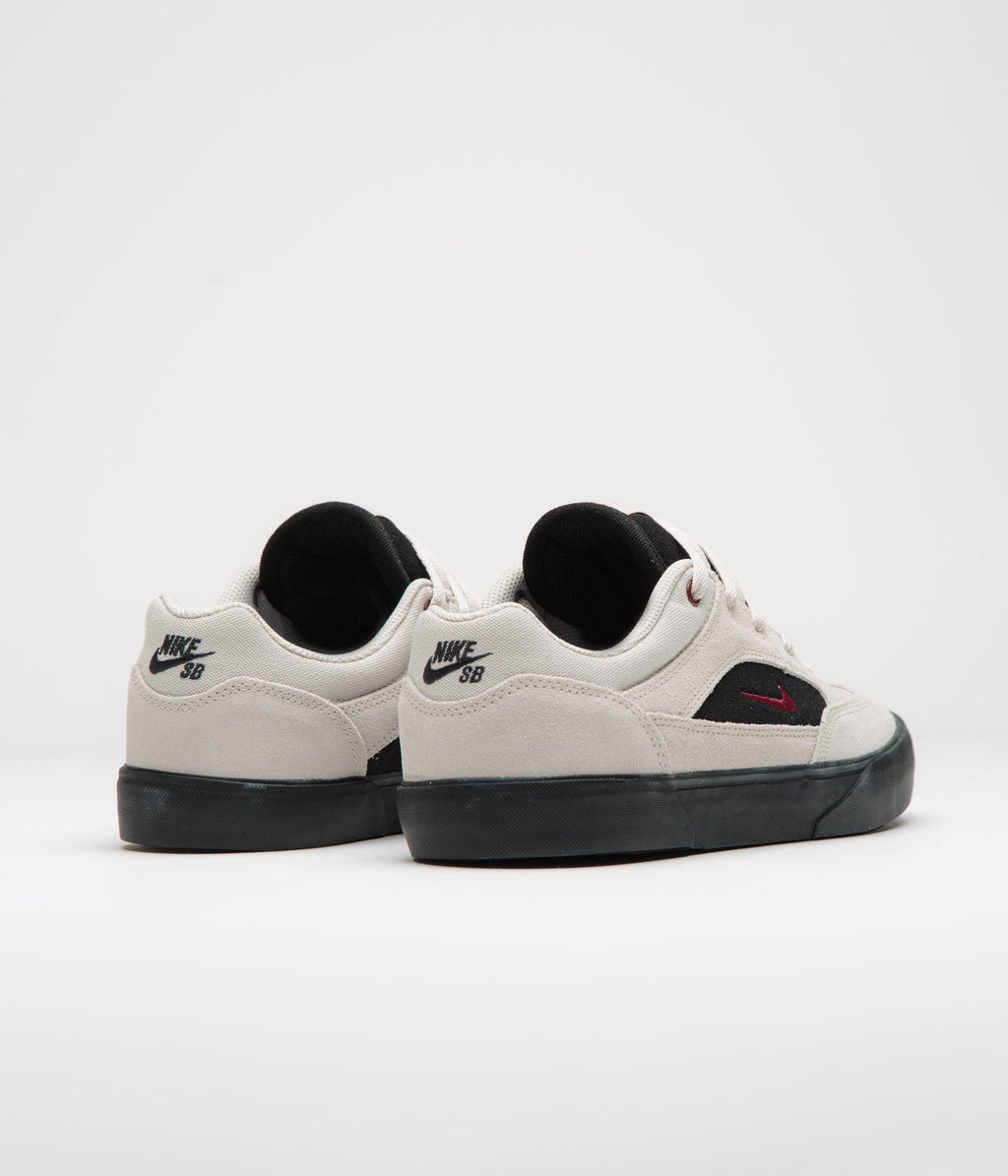 Nike SB Malor Shoes - Light Orewood Brown / Team Red - Black