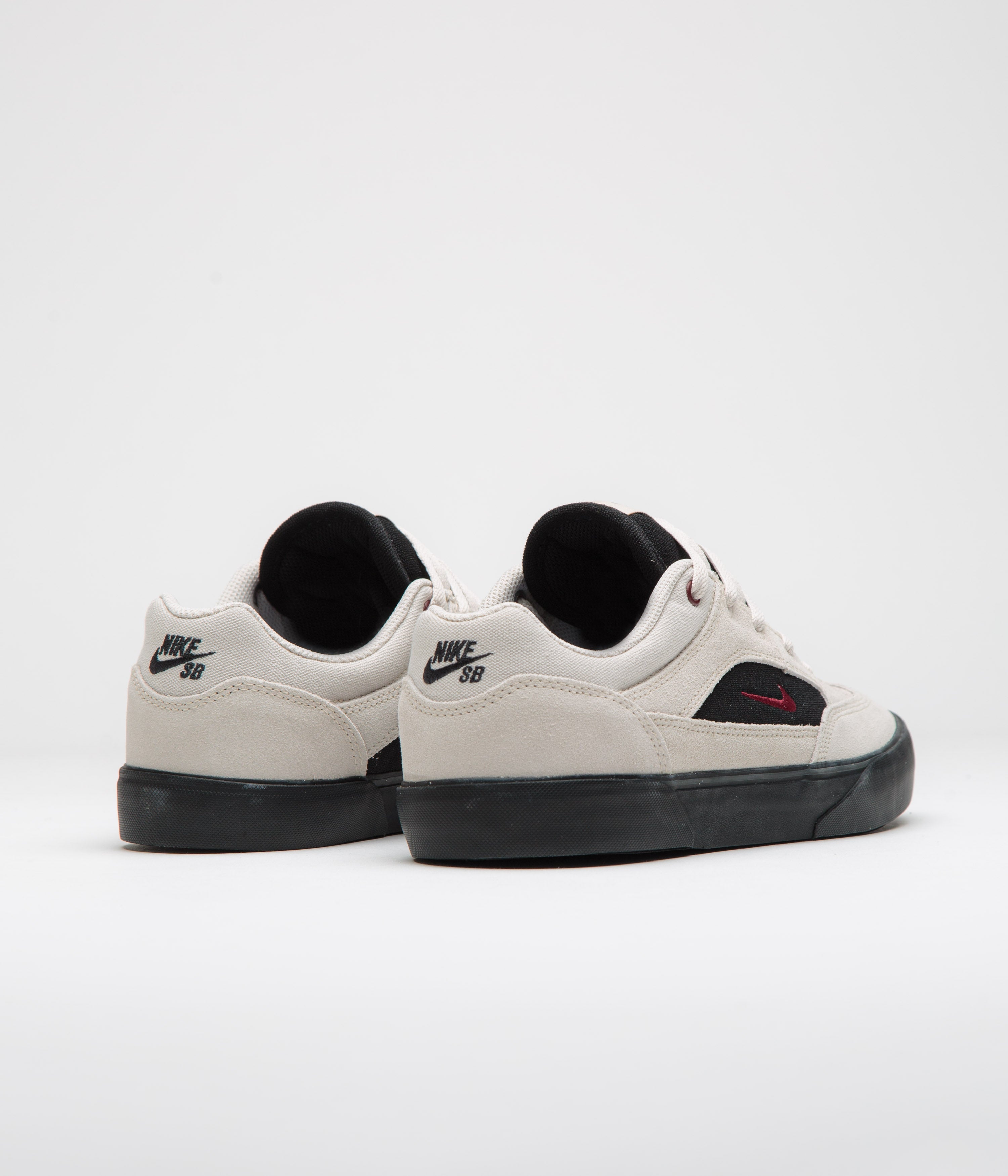 Nike SB Malor Shoes - Light Orewood Brown / Team Red - Black