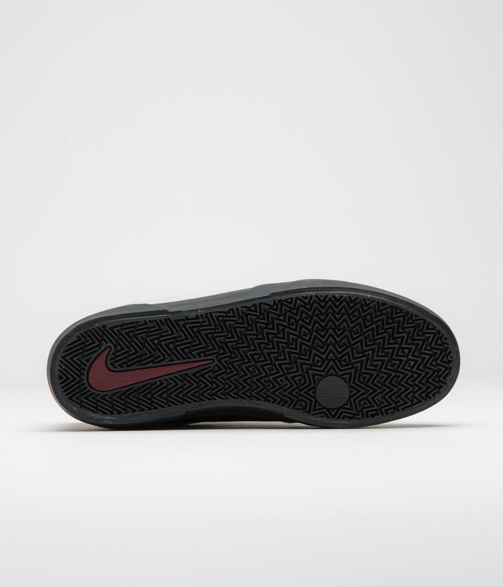 Nike SB Malor Shoes - Light Orewood Brown / Team Red - Black