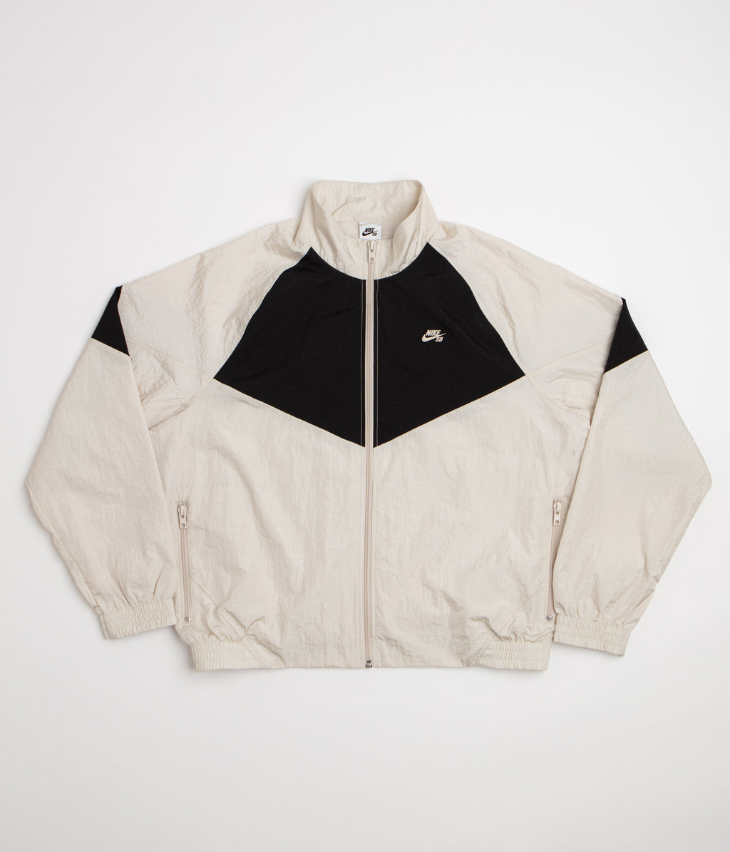 Nike SB Pavan Track Jacket - Light Orewood Brown / Black / Black / White