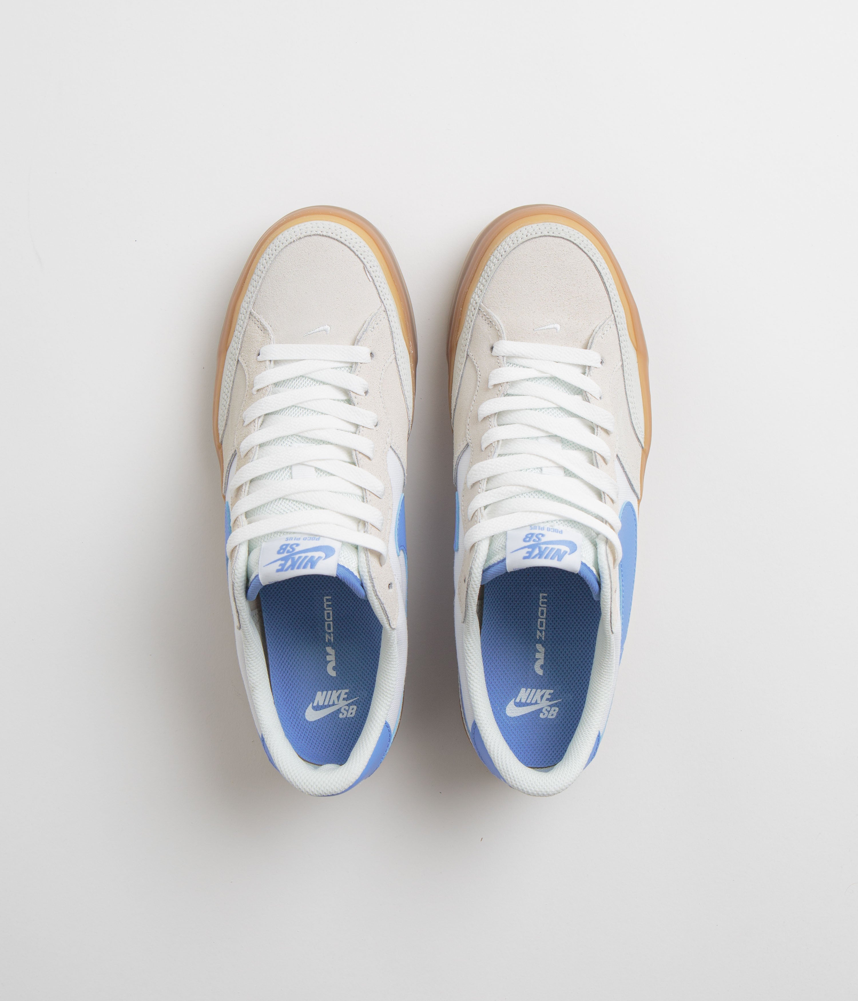 Nike SB Pogo Shoes - Summit White / University Blue - White