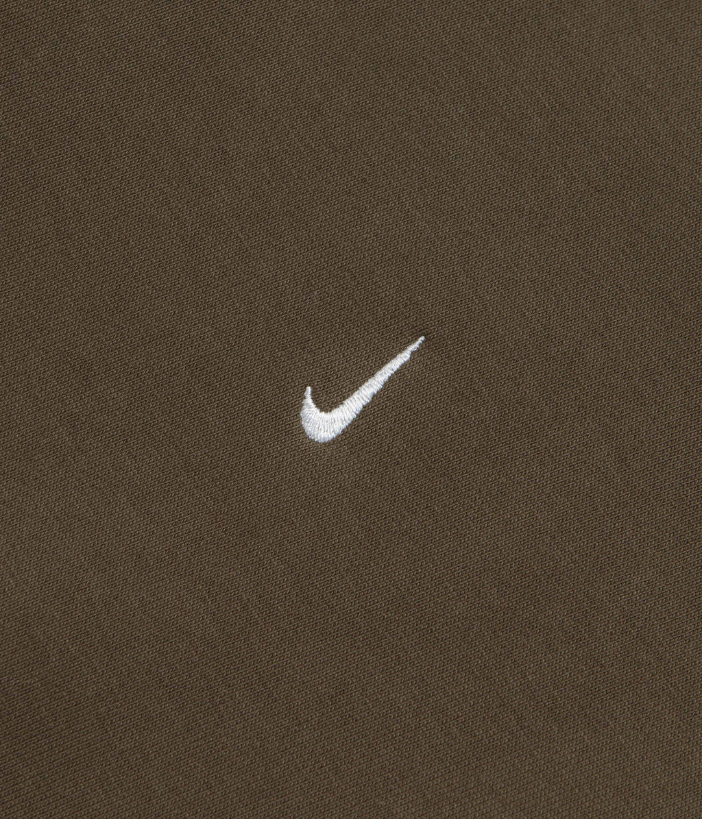 Nike Solo Swoosh Crewneck Sweatshirt - Dark Hazel / White
