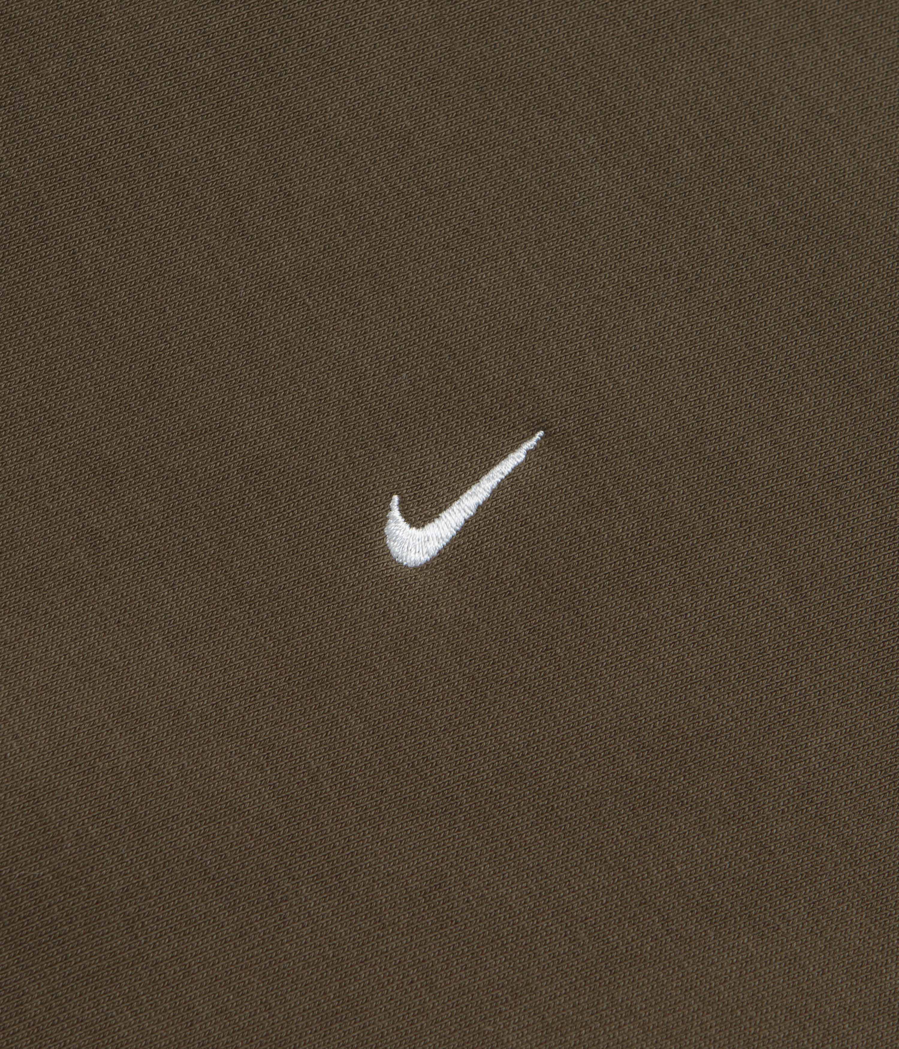 Nike Solo Swoosh Crewneck Sweatshirt - Dark Hazel / White
