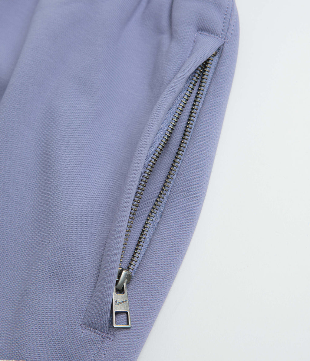 Nike Solo Swoosh Cuffed Sweatpants - Iron Purple / White