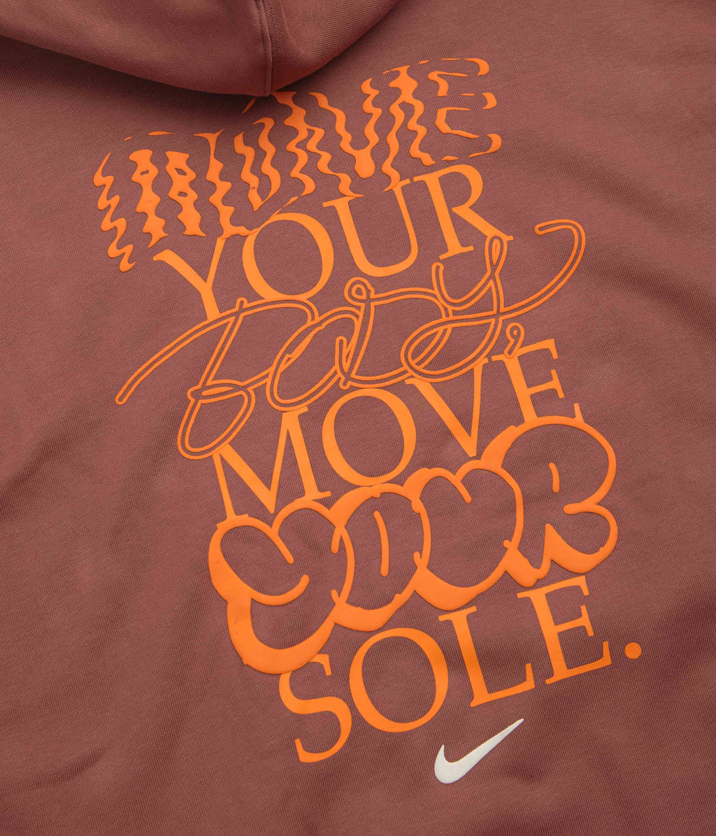 Nike Solo Swoosh GPX Hoodie - Red Sepia