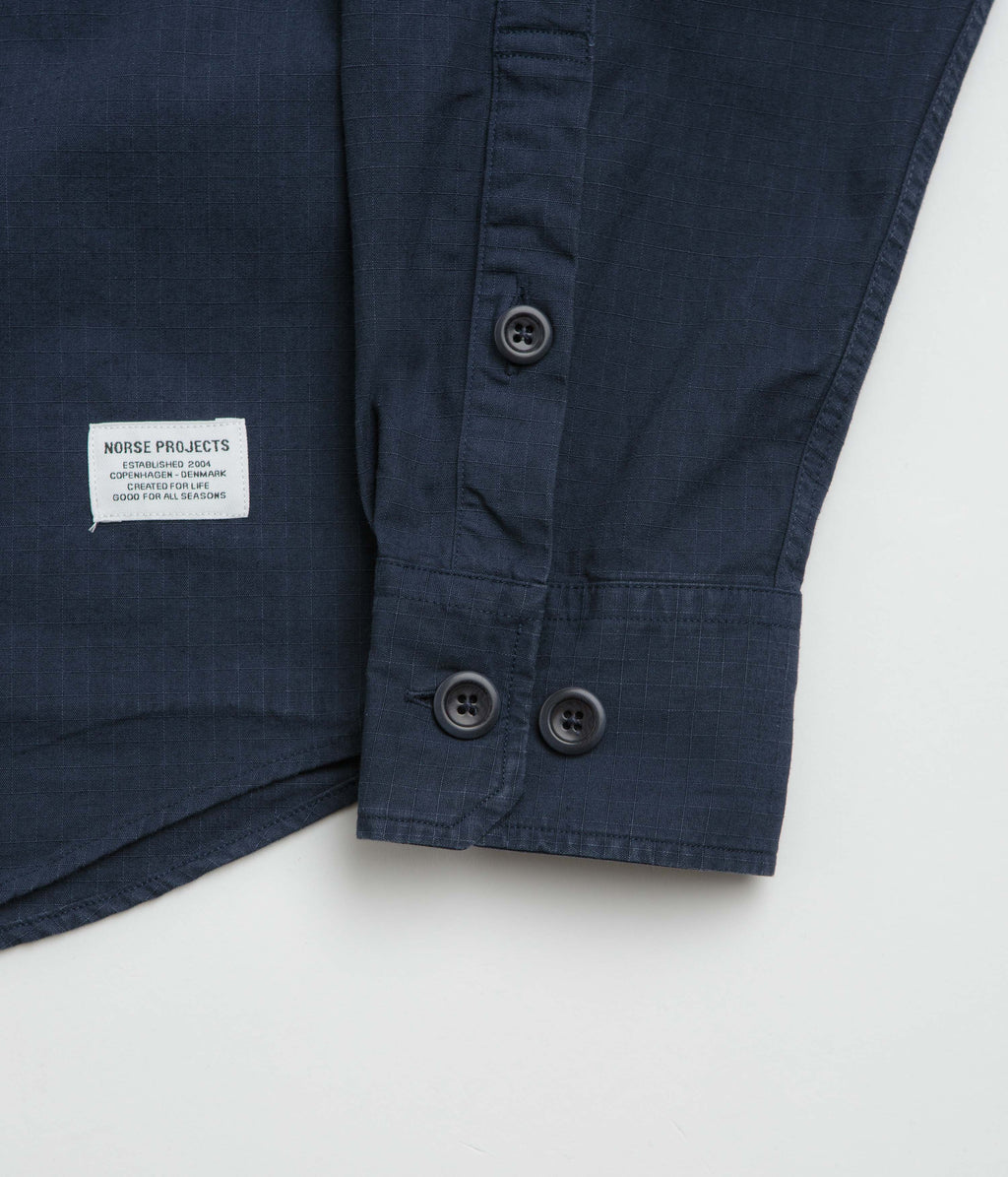 Norse Projects Algot Relaxed Shirt - Workwear Blue