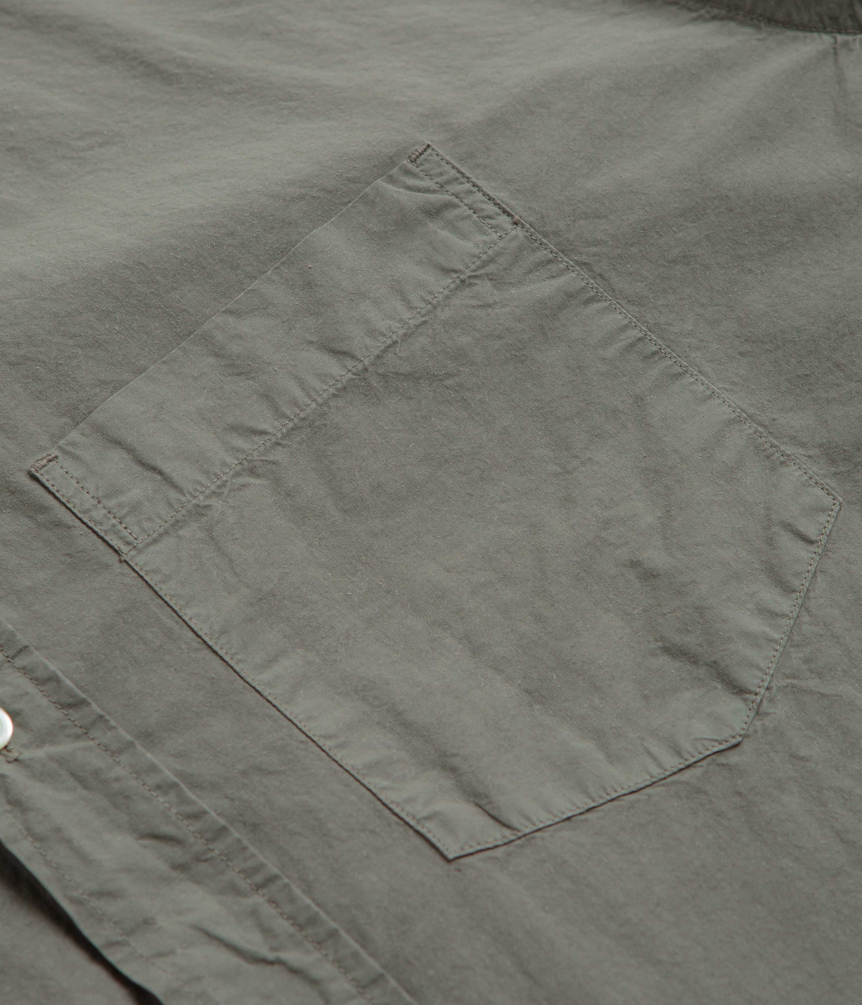 Norse Projects Ole Cotton Tencel Shirt - Mid Khaki