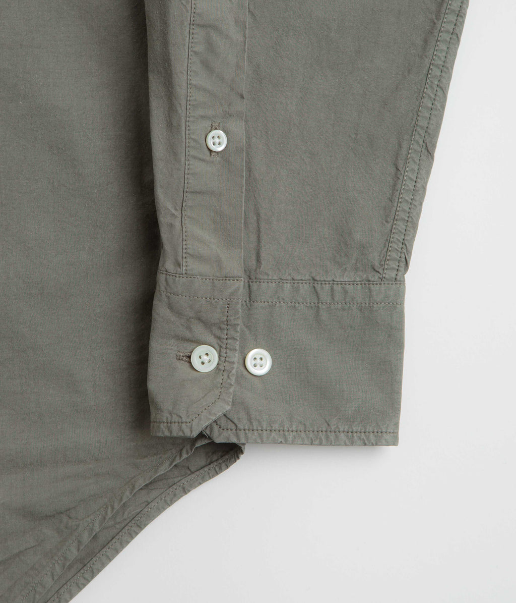 Norse Projects Ole Cotton Tencel Shirt - Mid Khaki