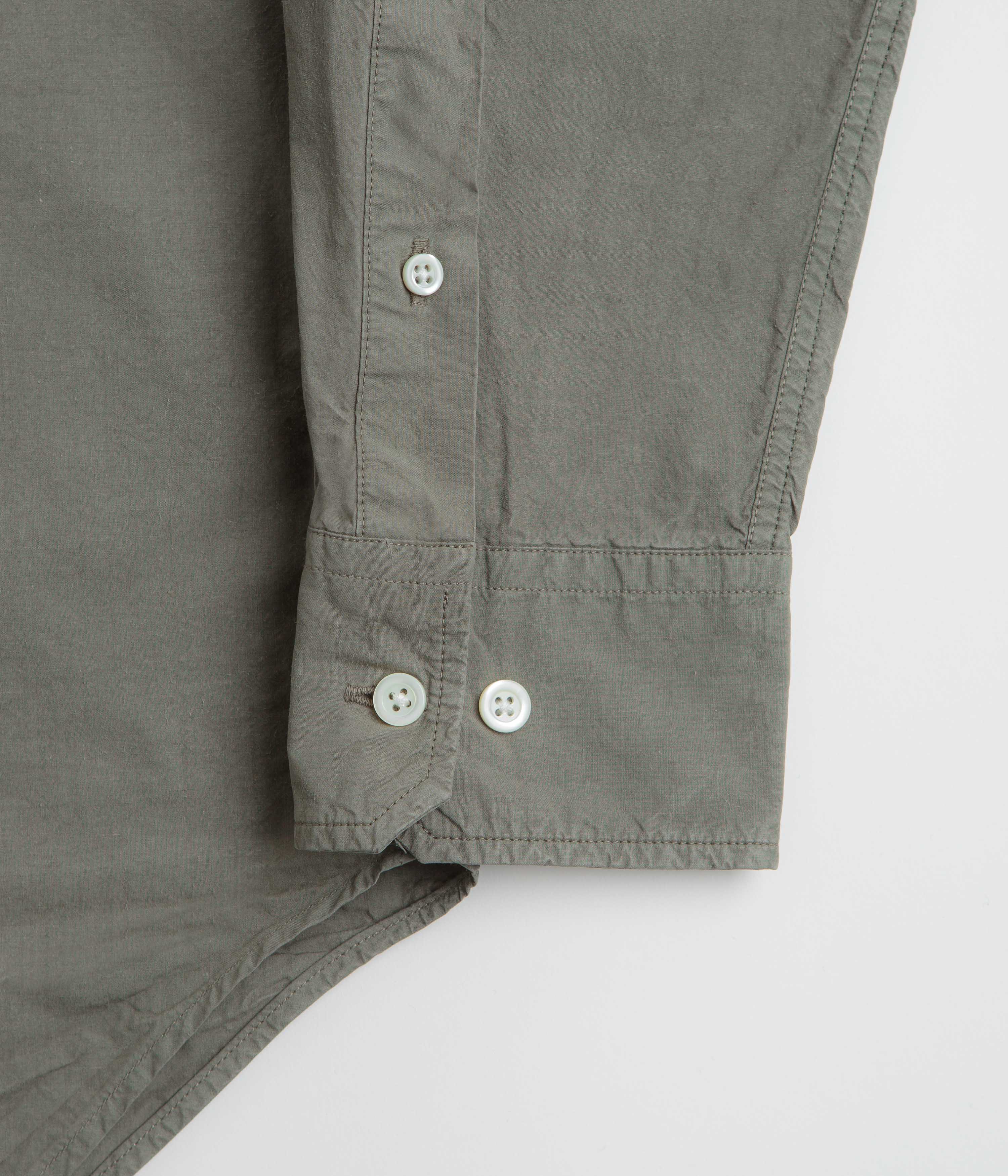 Norse Projects Ole Cotton Tencel Shirt - Mid Khaki