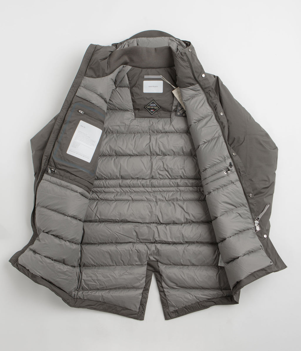 Norse Projects Rokkvi Gore-Tex Down Parka - Olive Night