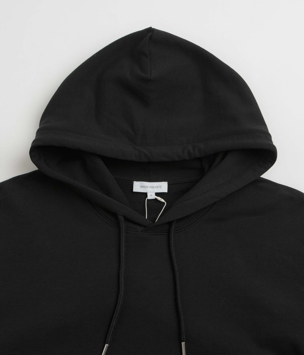 Norse Projects Standard Hoodie - Black