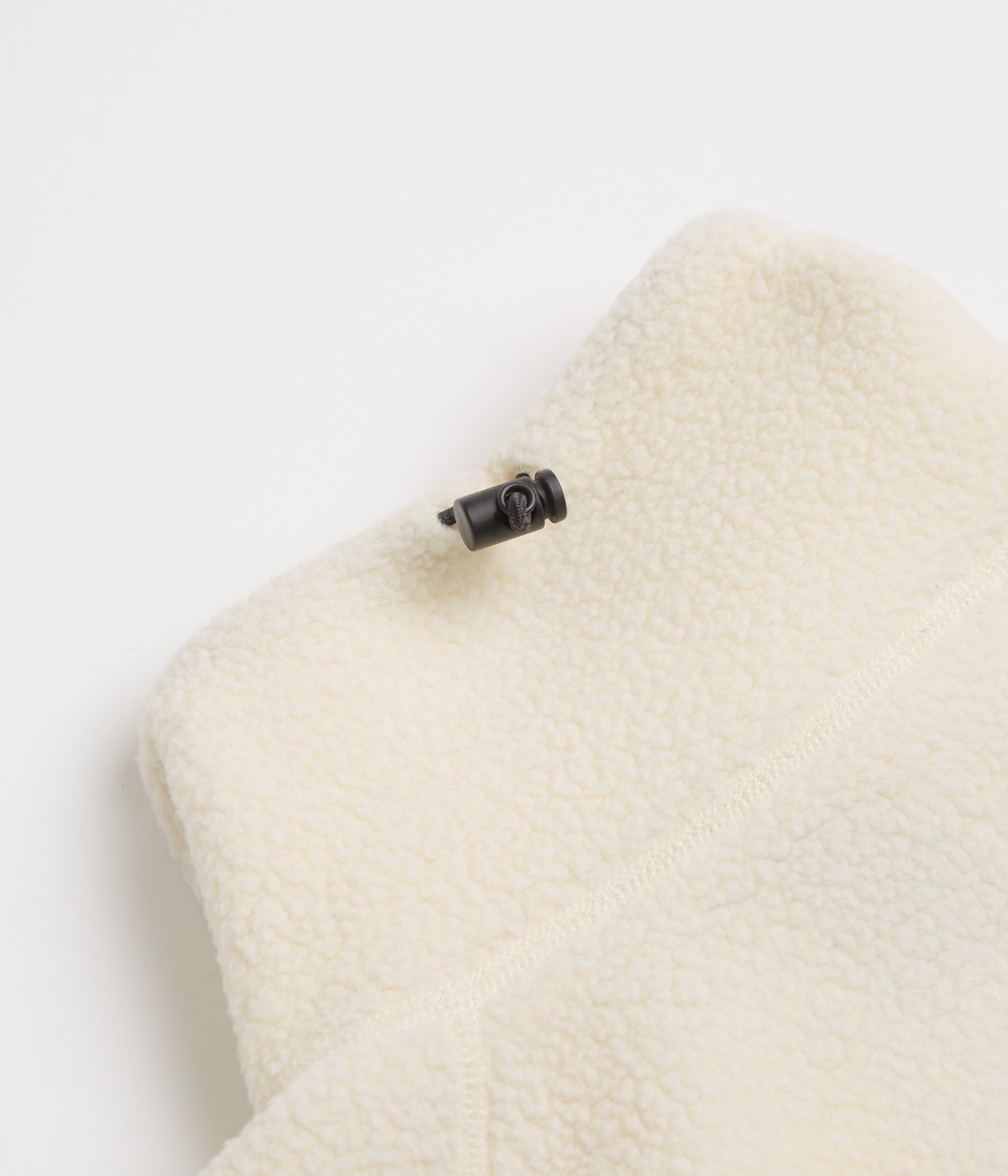 Norse Projects Tycho Pile Fleece Full Zip Jacket - Ecru