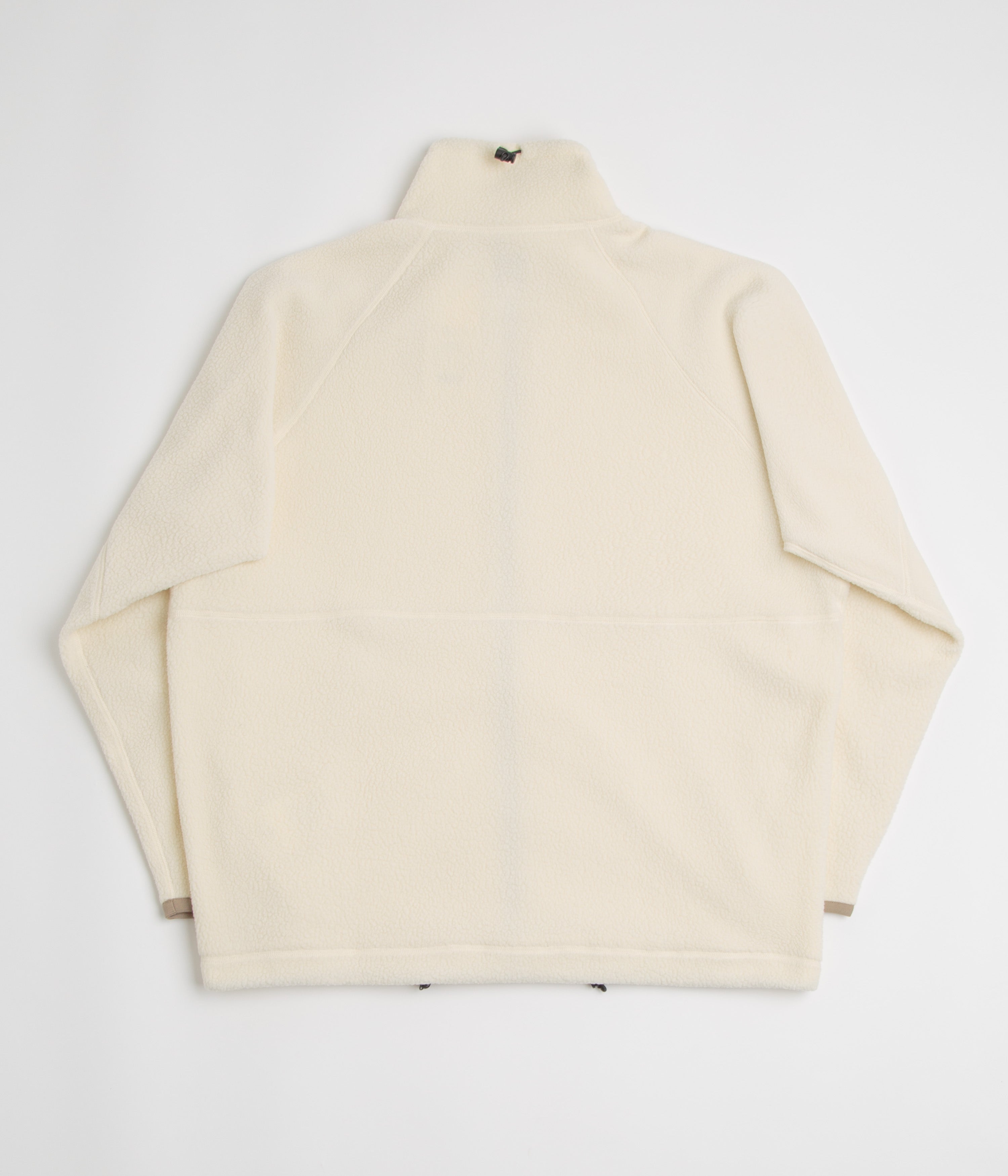 Norse Projects Tycho Pile Fleece Full Zip Jacket - Ecru