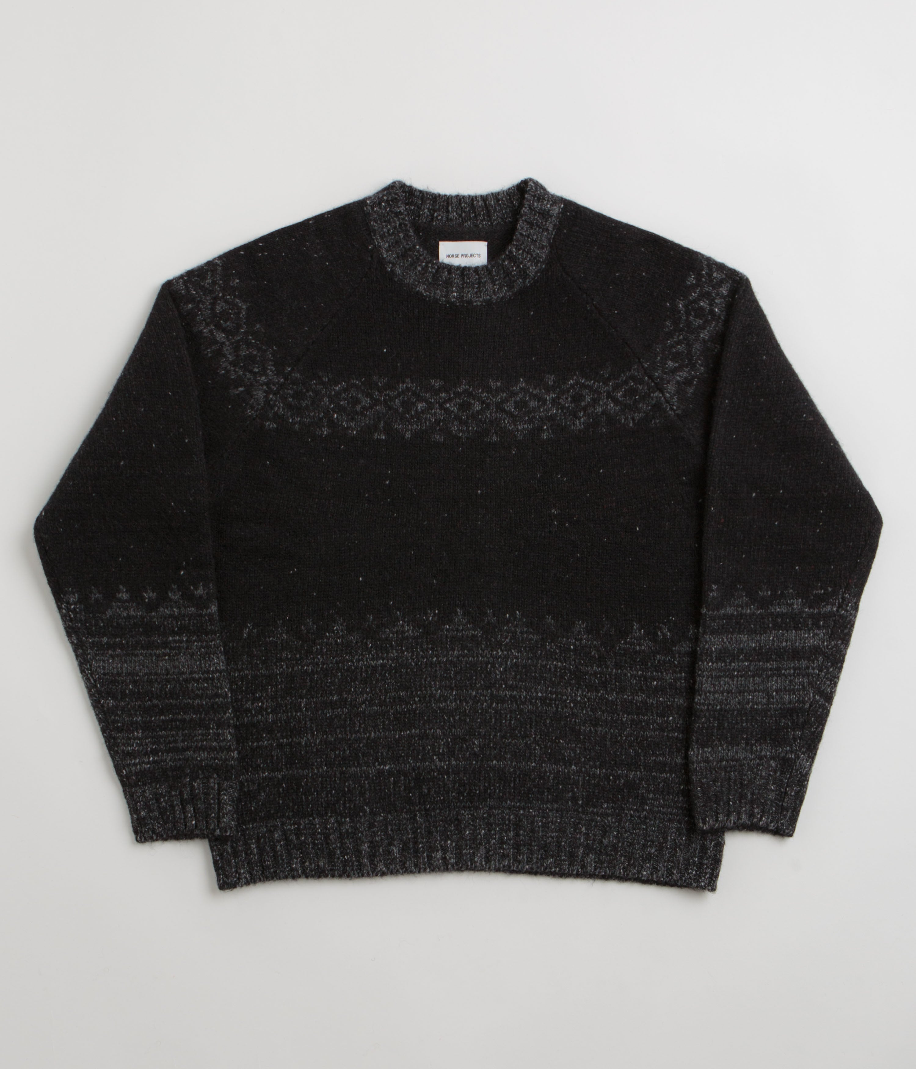 Norse Projects Ulf Crewneck Sweatshirt - Dark Grey Melange