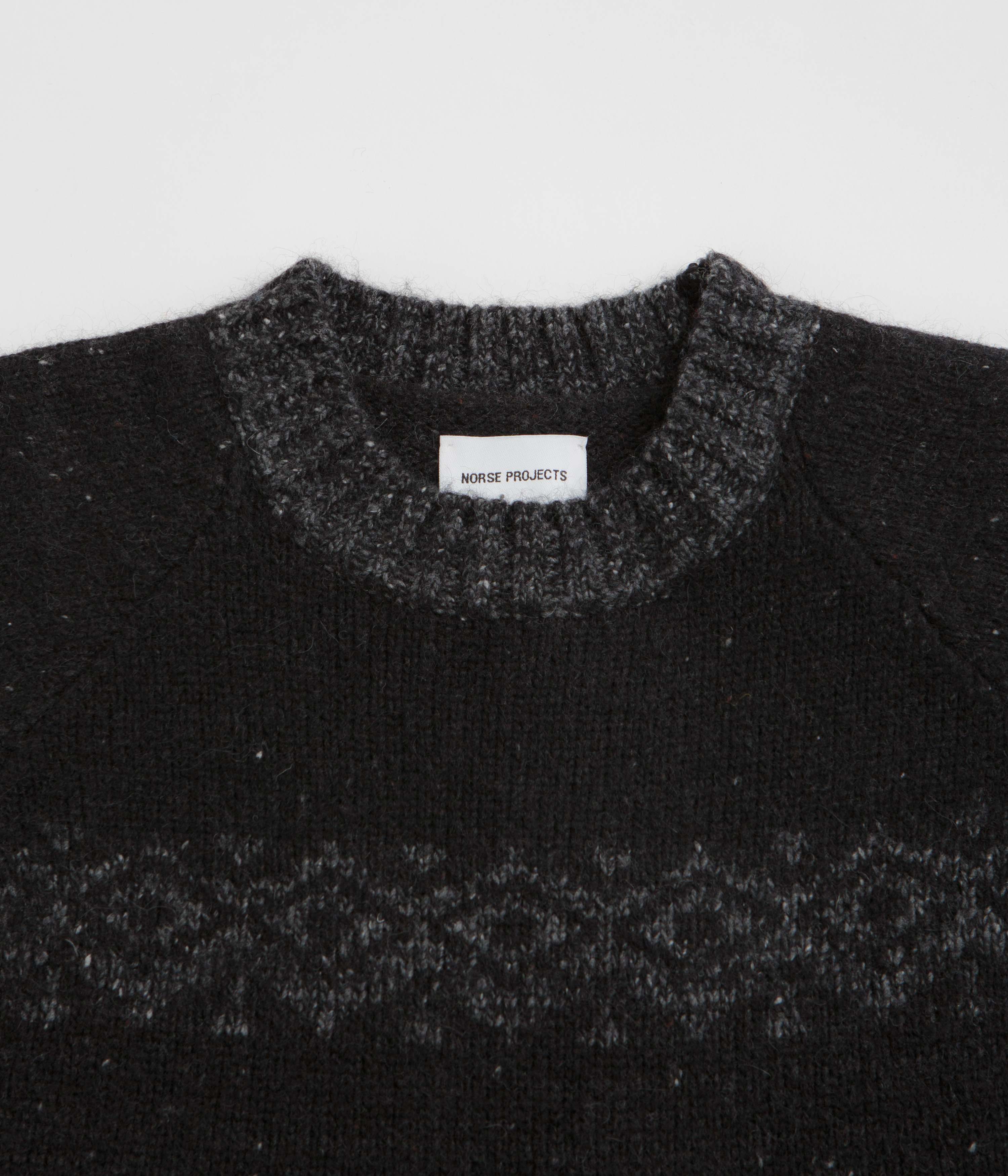 Norse Projects Ulf Crewneck Sweatshirt - Dark Grey Melange