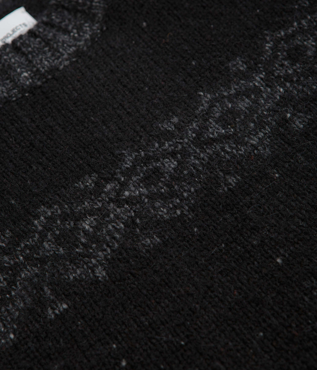 Norse Projects Ulf Crewneck Sweatshirt - Dark Grey Melange