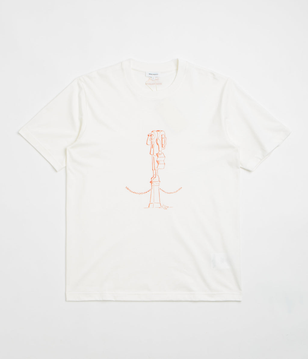 Norse Projects x Daniel Frost MapMaster T-shirt - White