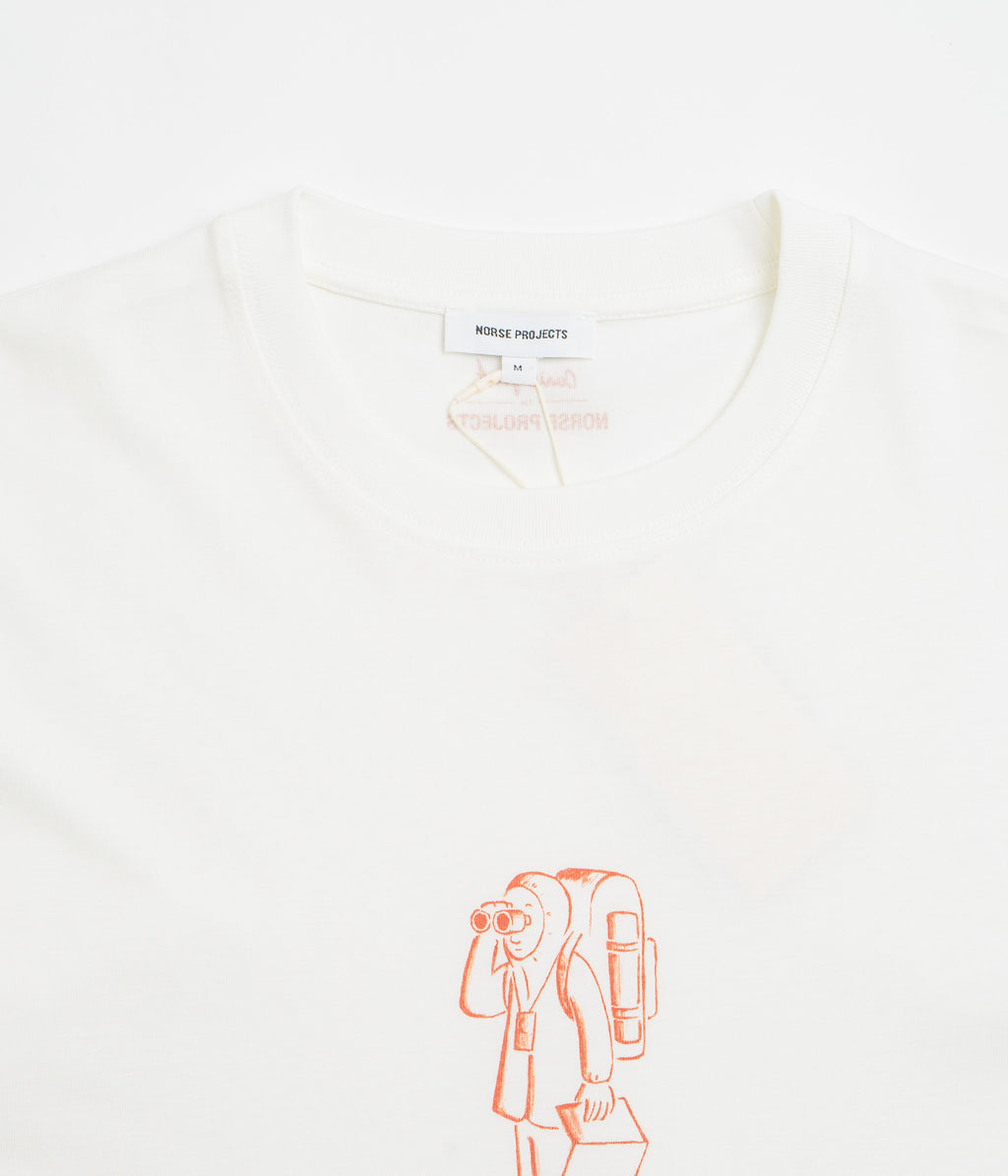 Norse Projects x Daniel Frost MapMaster T-shirt - White
