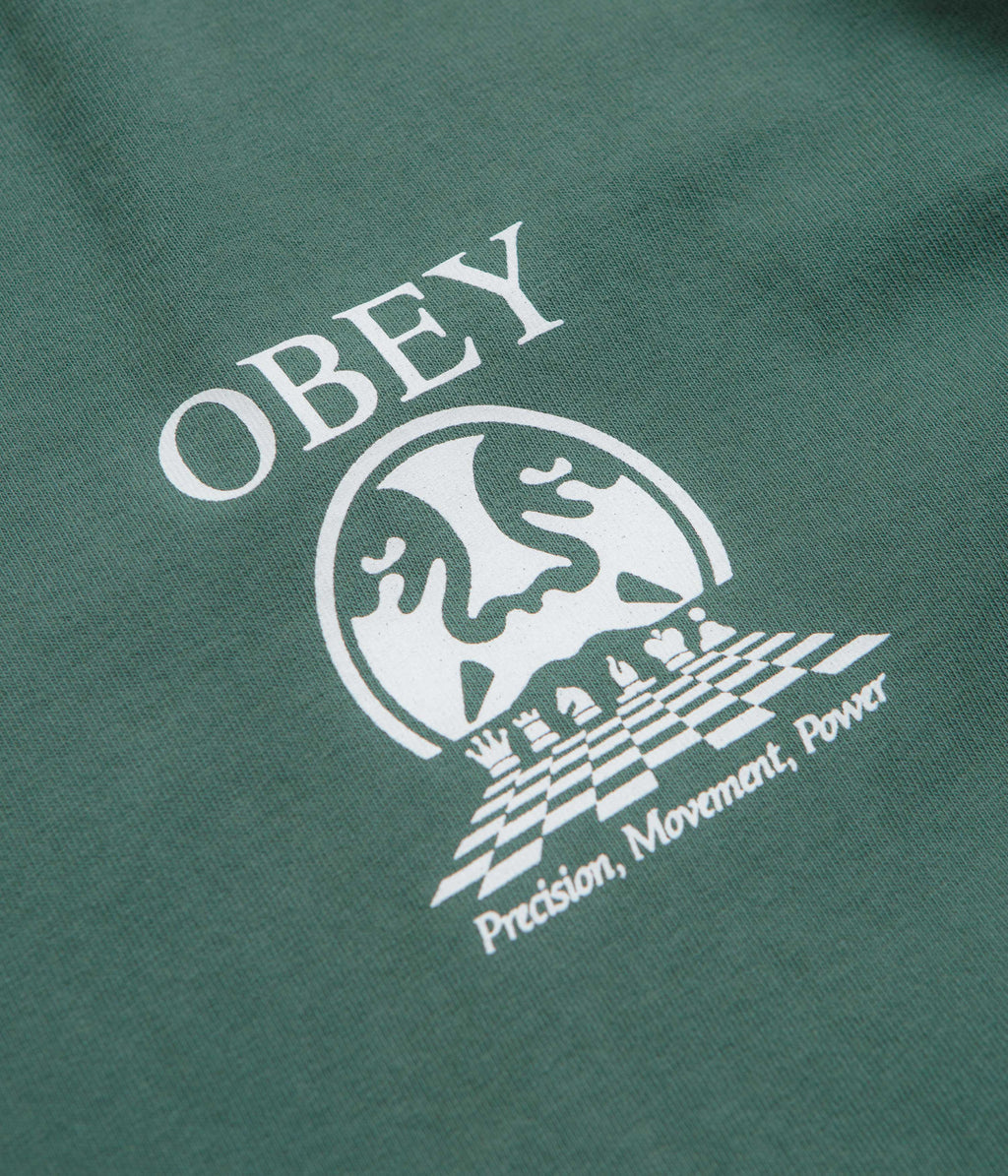 Obey Precision Long Sleeve T-Shirt - Pigment Rainforest