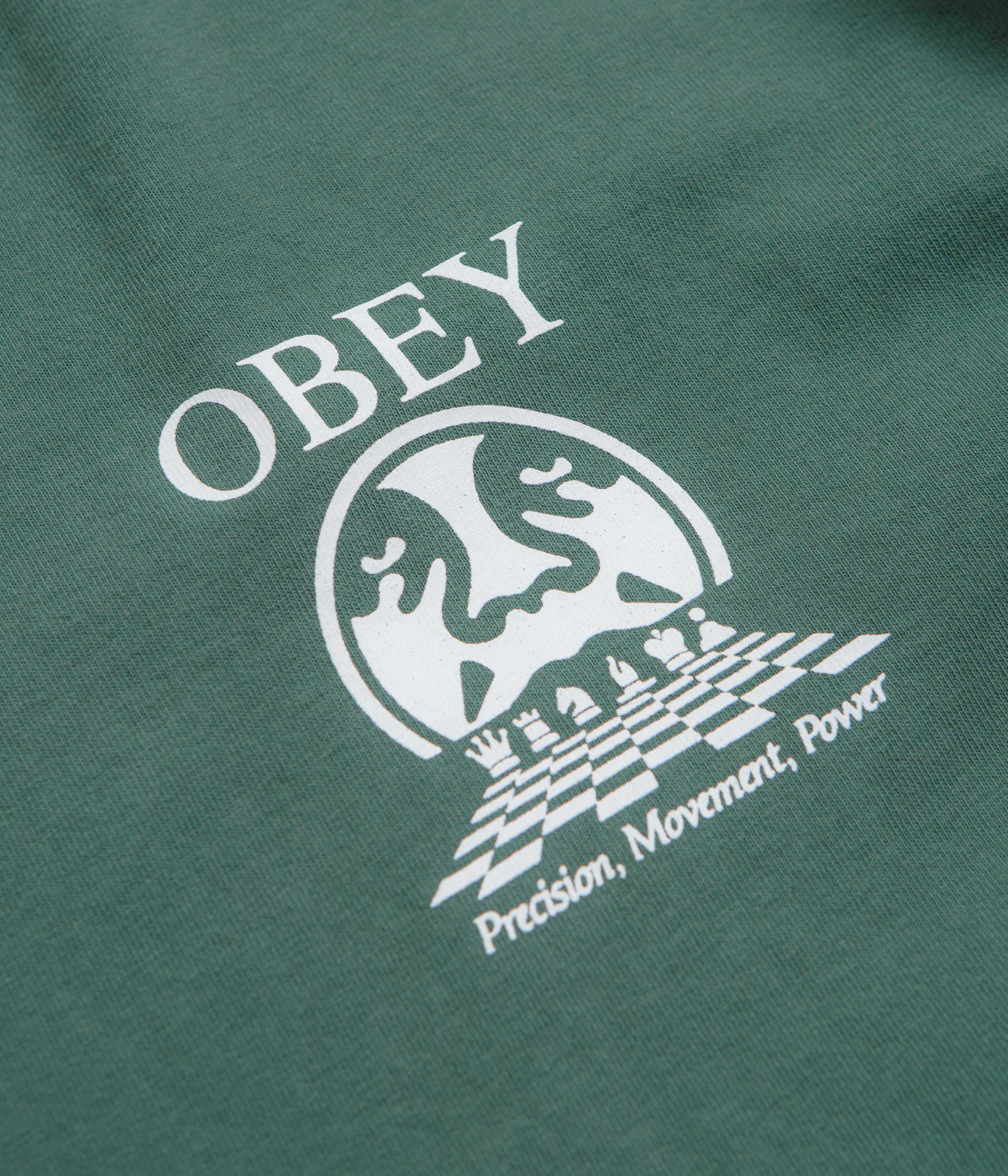 Obey Precision Long Sleeve T-Shirt - Pigment Rainforest
