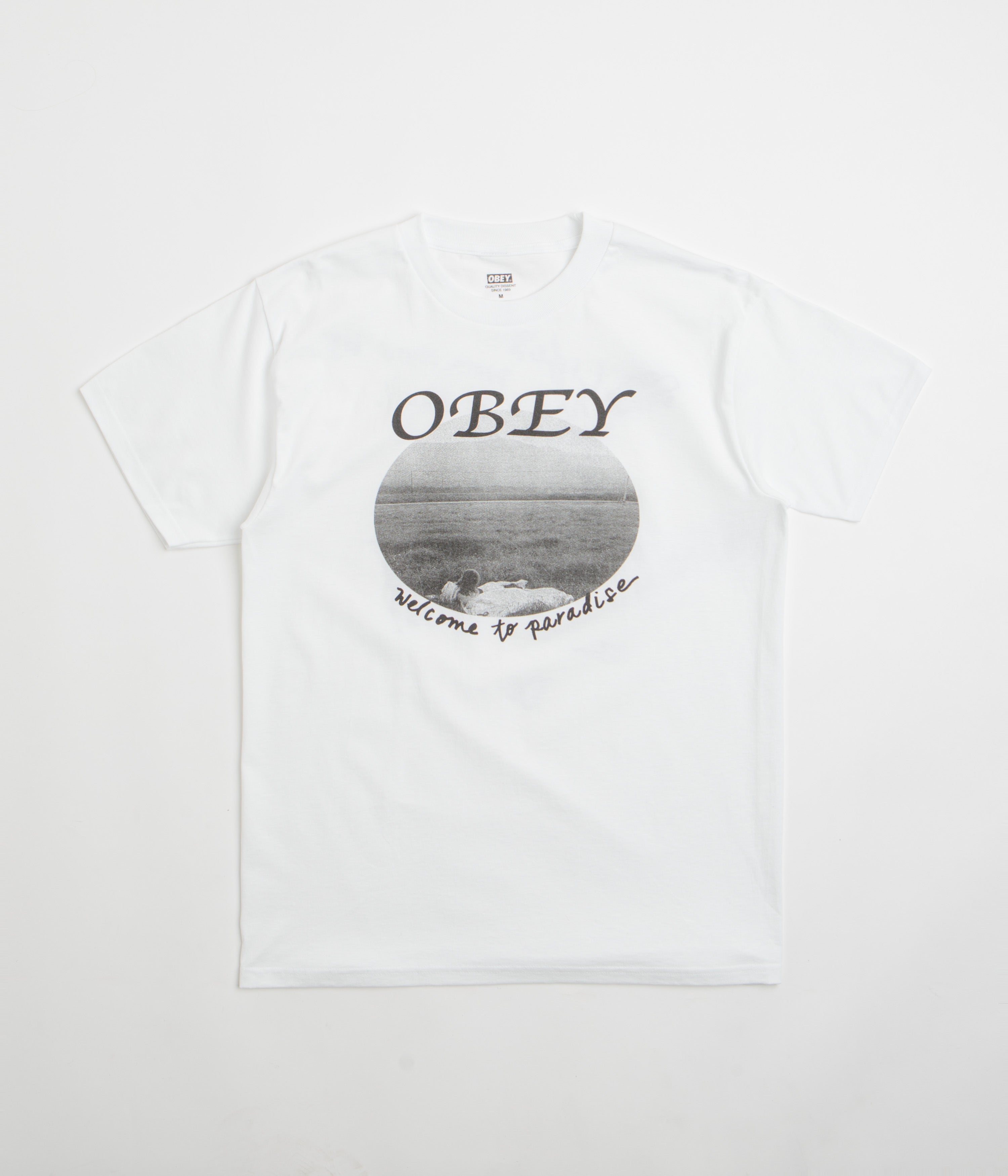 Obey Welcome To Paradise T-Shirt - White