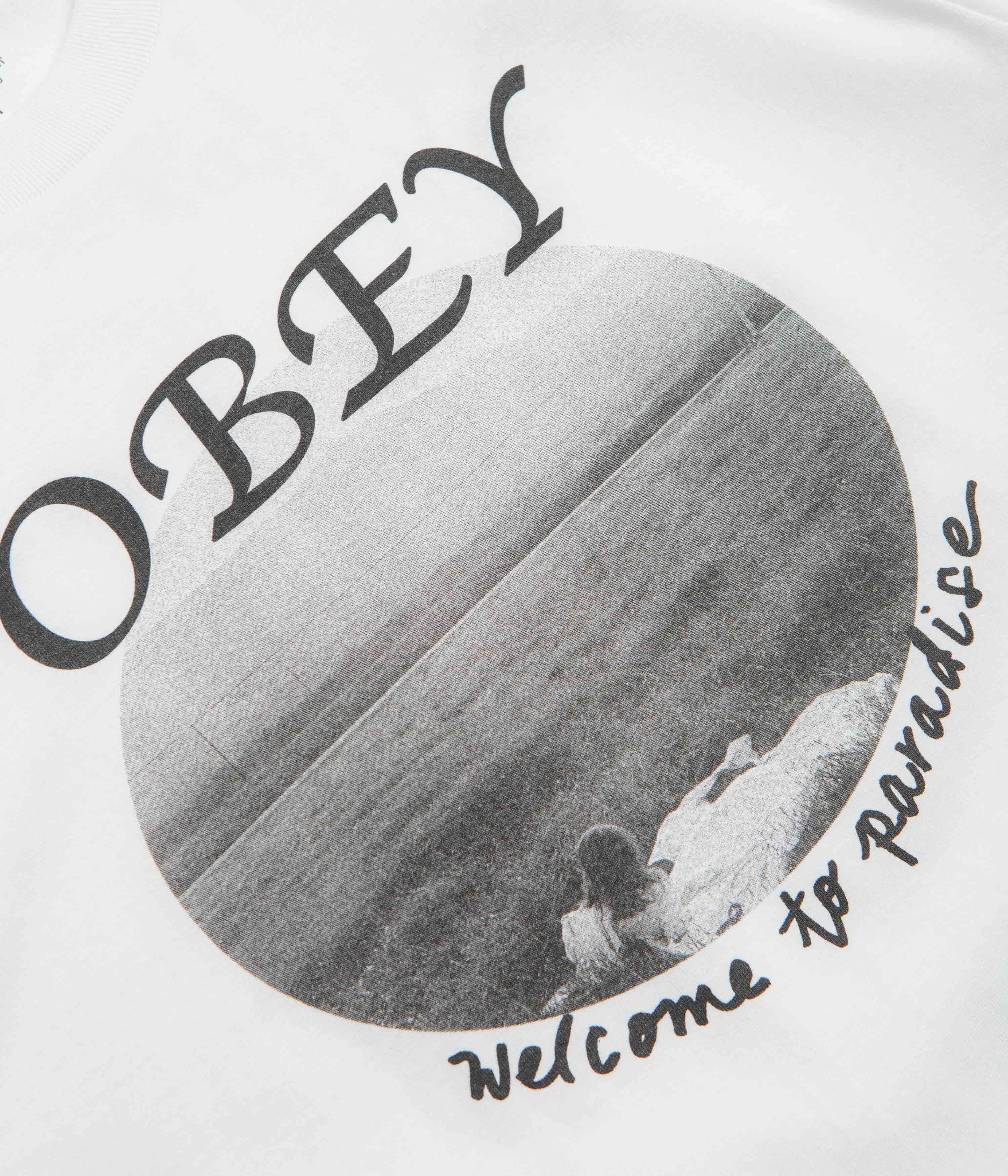 Obey Welcome To Paradise T-Shirt - White