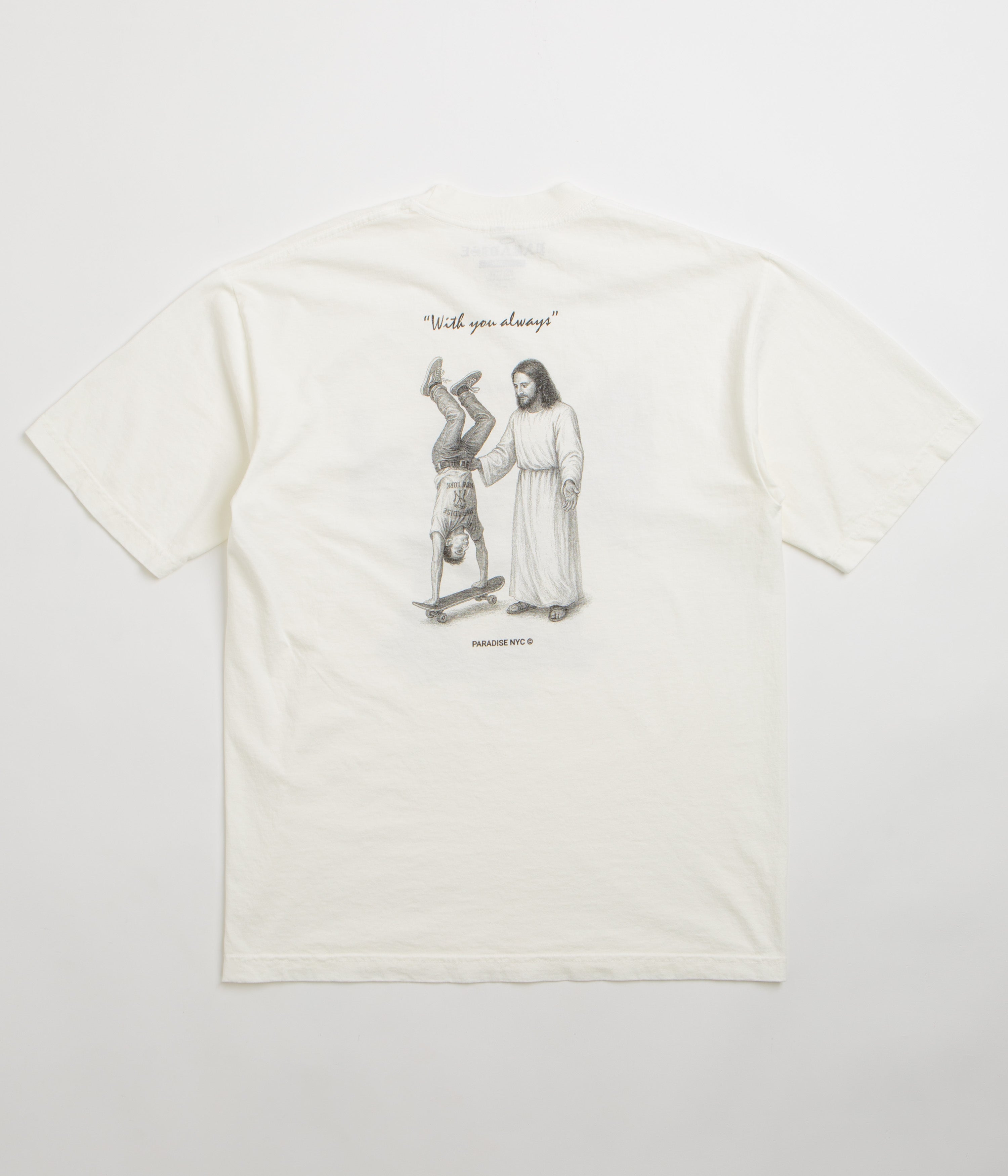 Paradise NYC With You Always T-Shirt - Off White