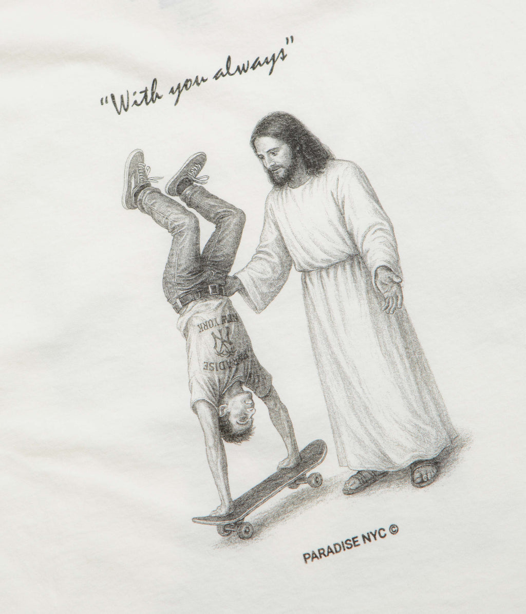 Paradise NYC With You Always T-Shirt - Off White