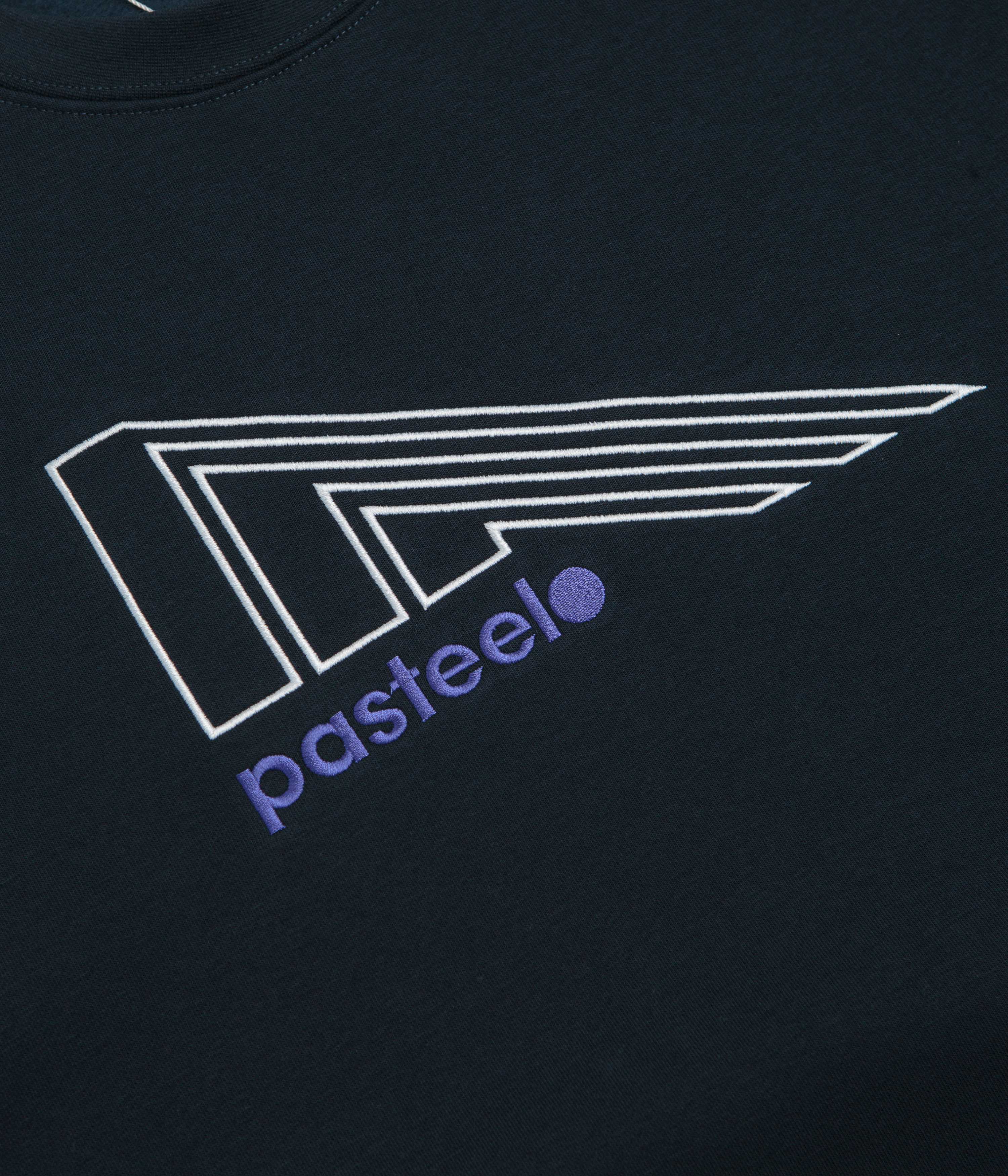Pasteelo Flag Crewneck Sweatshirt - Navy