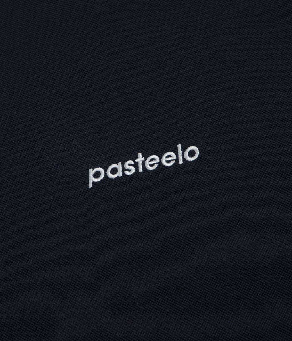 Pasteelo Pique Sports Long Sleeve T-Shirt - Navy