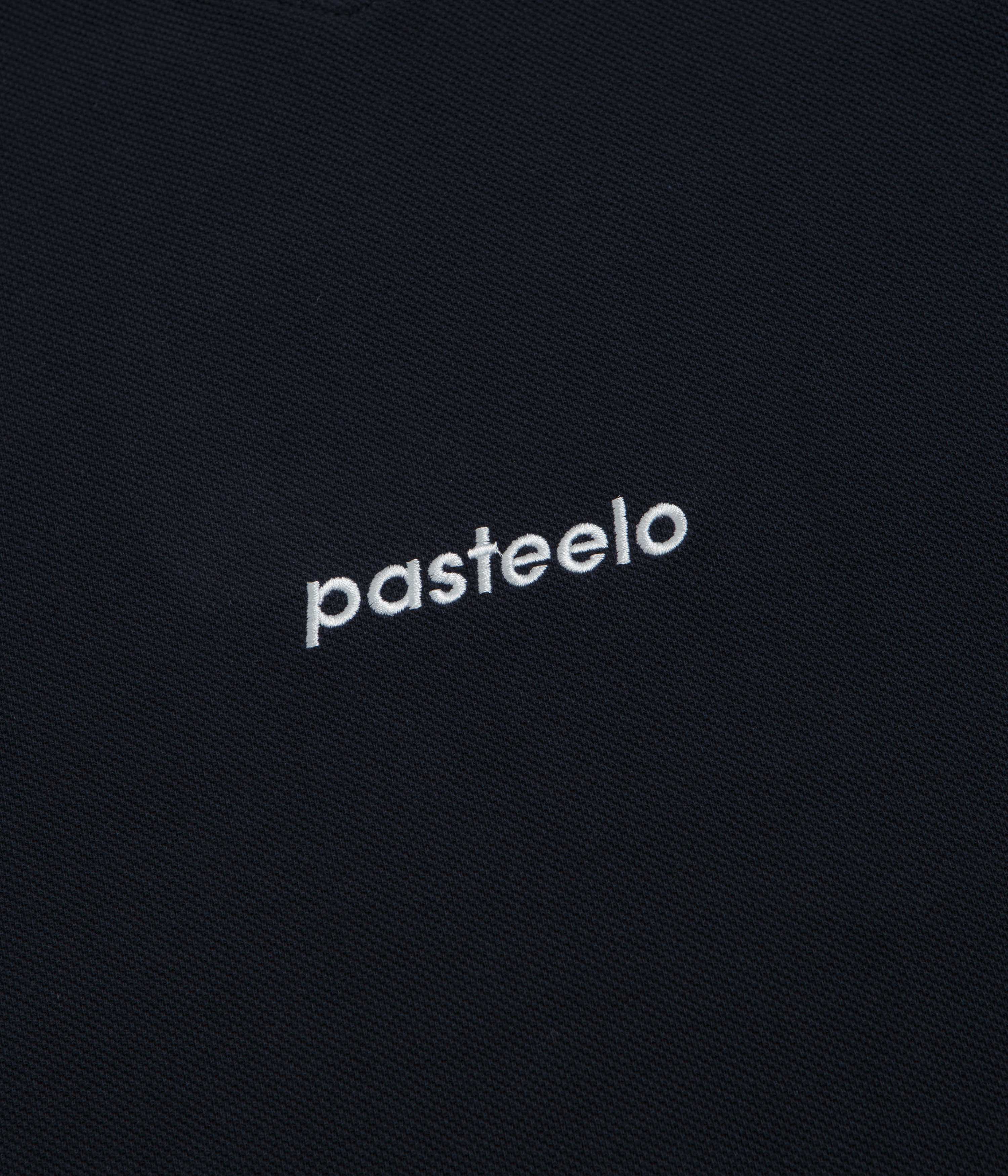 Pasteelo Pique Sports Long Sleeve T-Shirt - Navy