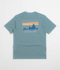 Patagonia 73 Skyline T-Shirt - Blue Sage