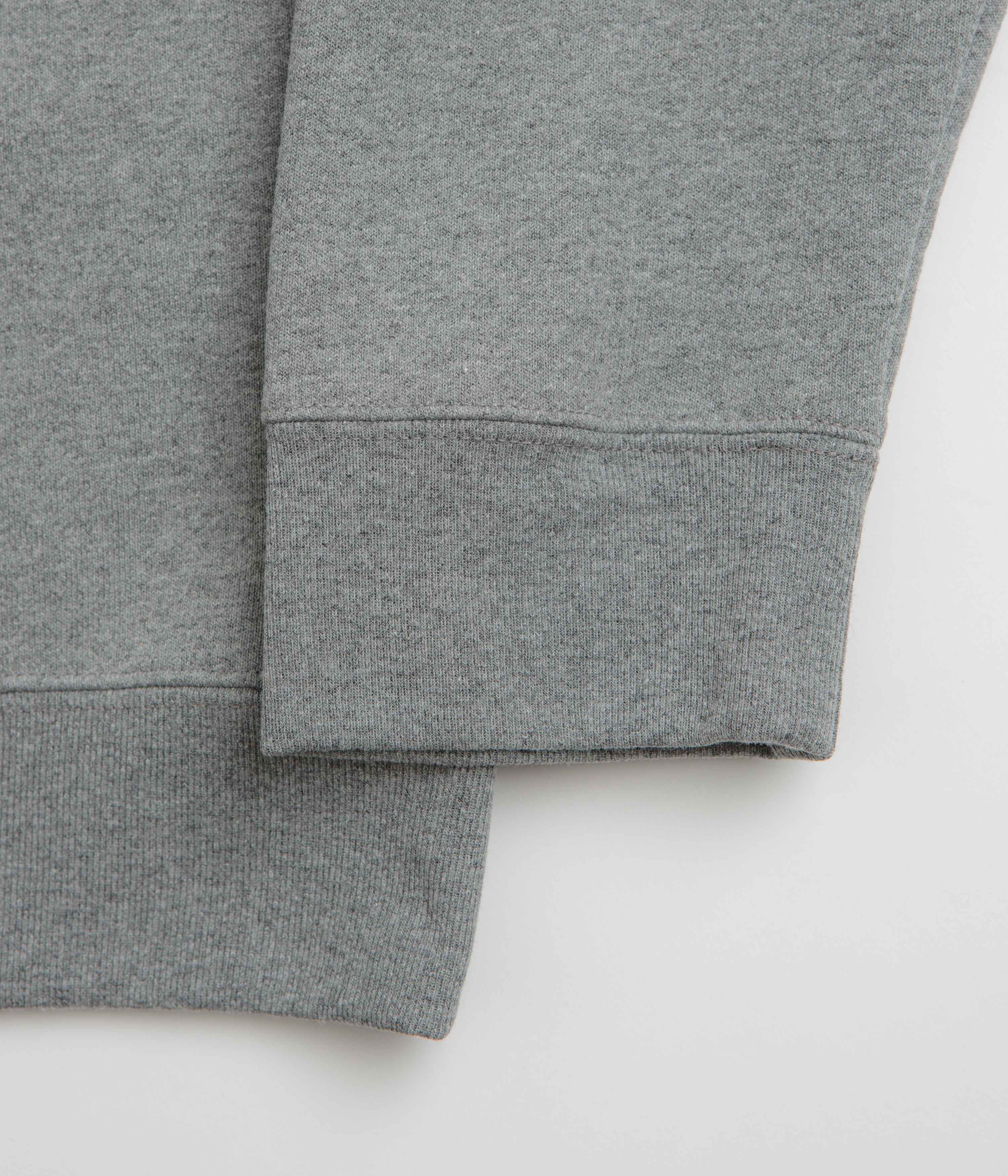 Patagonia 95 Oval Logo Uprisal Crewneck Sweatshirt - Gravel Heather
