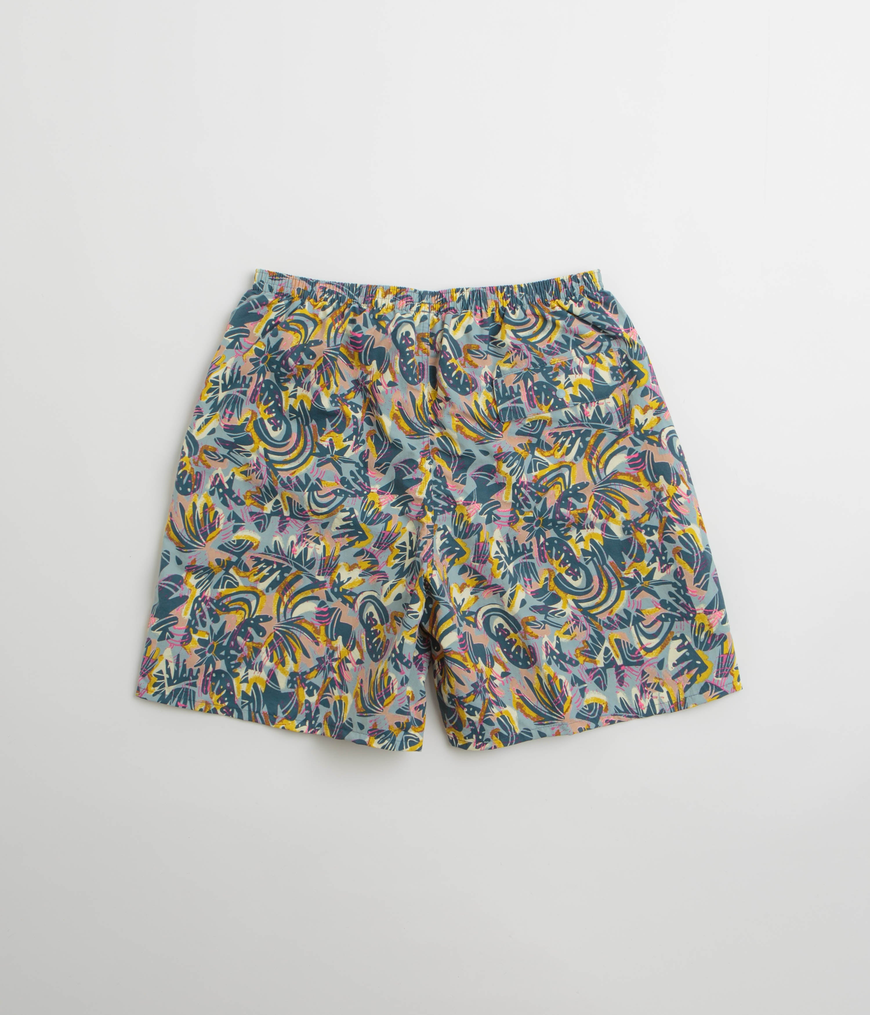 Patagonia Baggies Longs 7" Shorts - Wild Botanist: Tidal Teal
