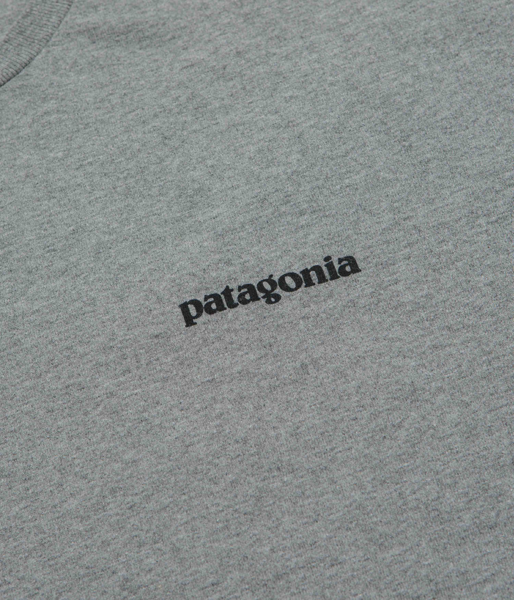 Patagonia P-6 Logo Responsibili-Tee T-Shirt - Gravel Heather