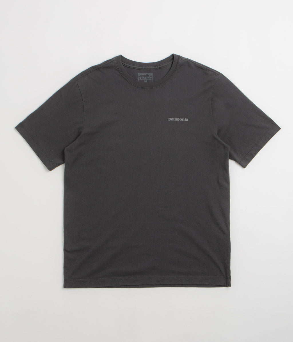 Patagonia P-6 Logo T-Shirt - Ink Black