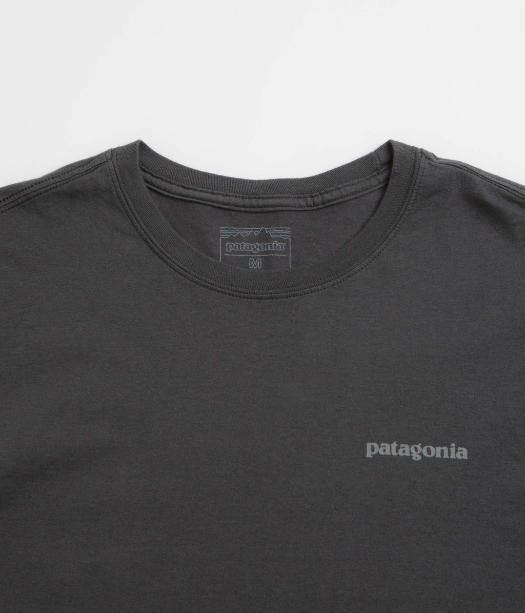 Patagonia P-6 Logo T-Shirt - Ink Black