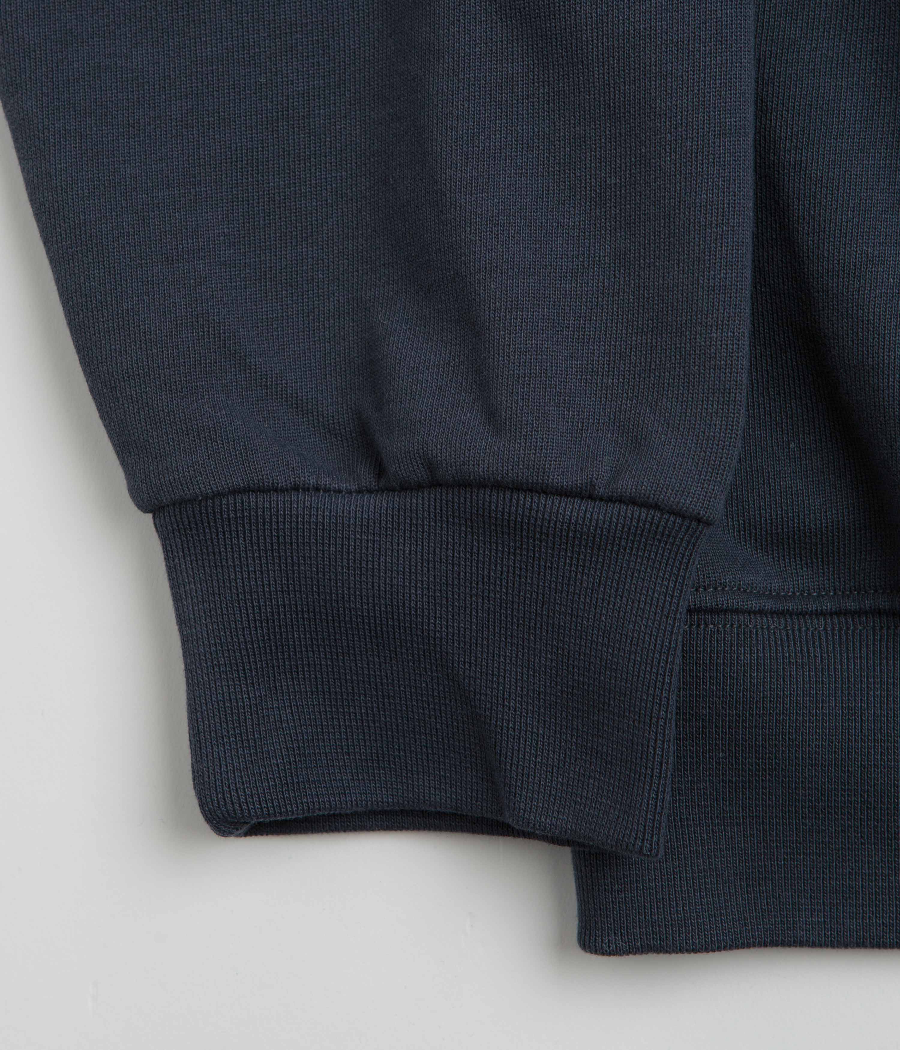 Patagonia Womens 95 Oval Logo Daily Hoodie - Smolder Blue: Moon Tripper