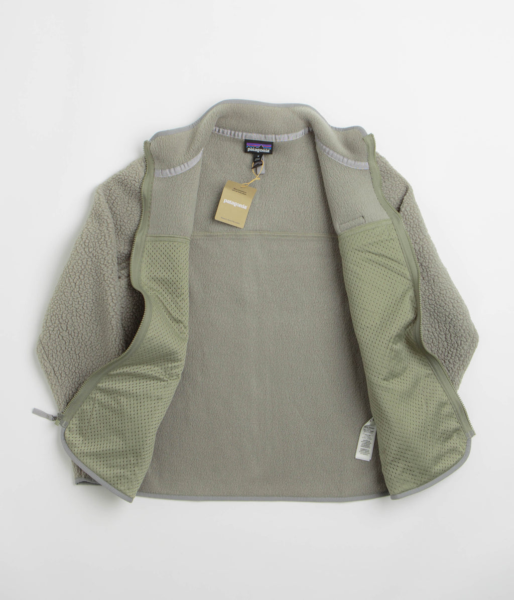 Patagonia Womens Retro Pile Fleece Jacket - River Rock Green